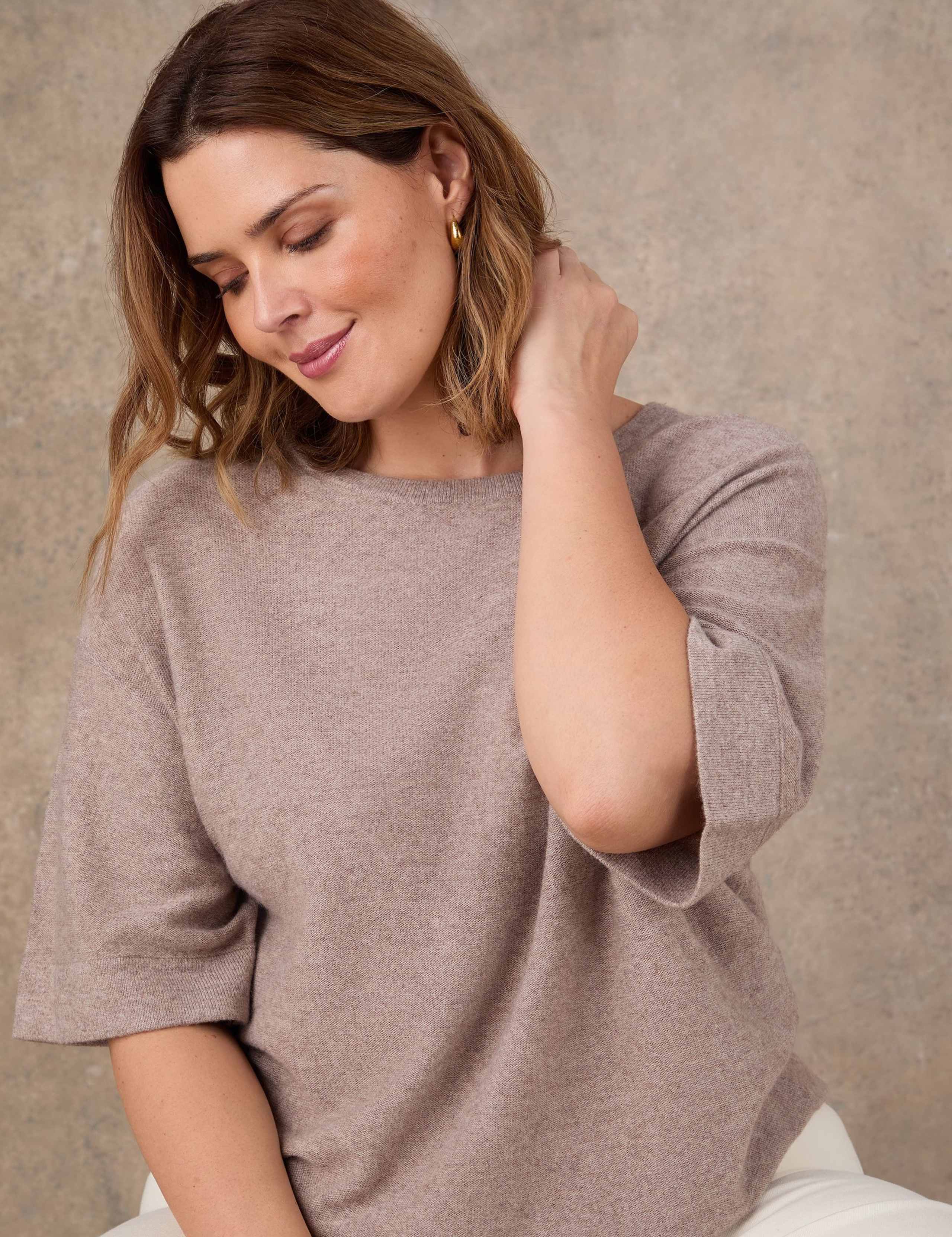 Wool Blend Crew Neck Jumper 3 of 4