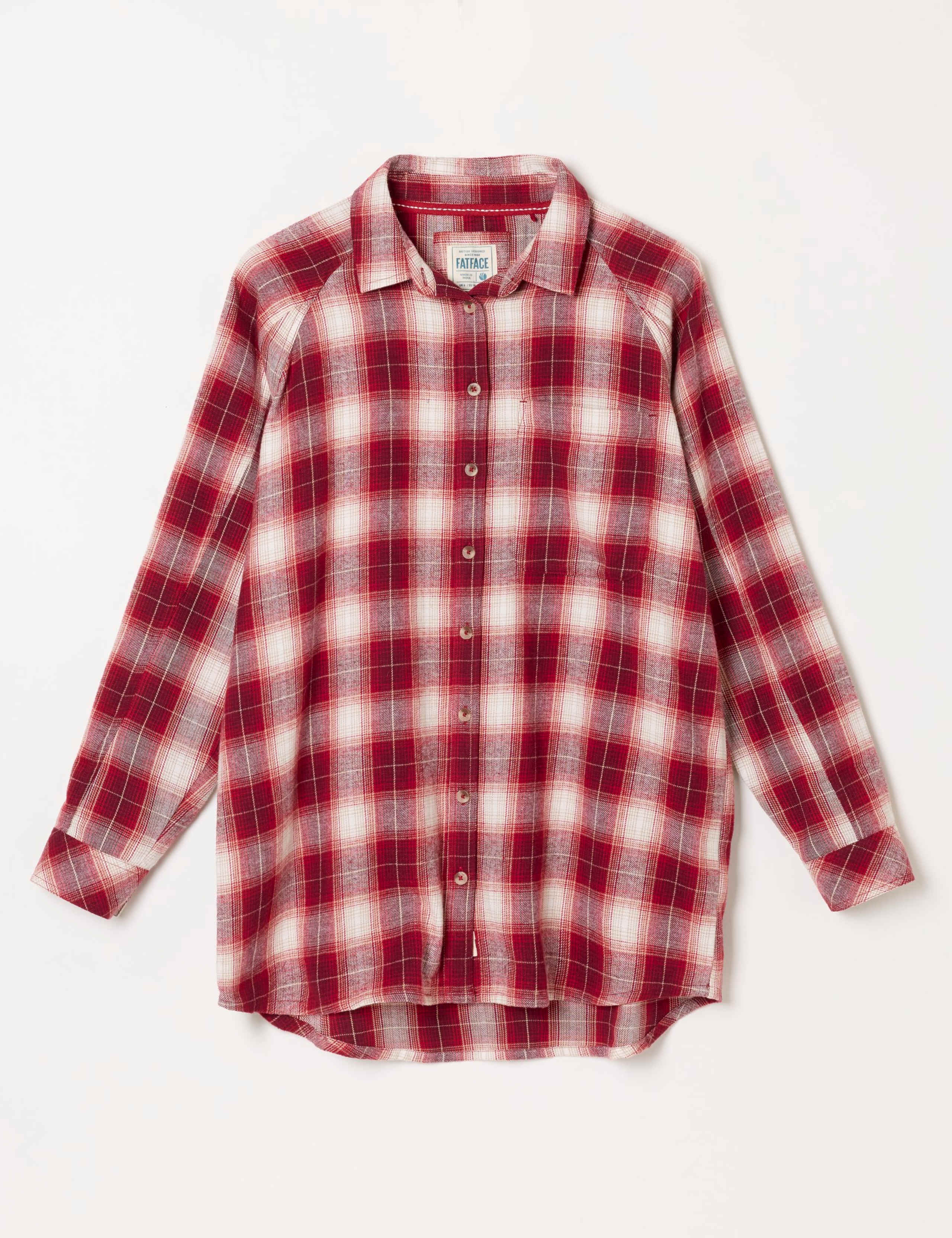 Pure Cotton Checked Shirt 2 of 6