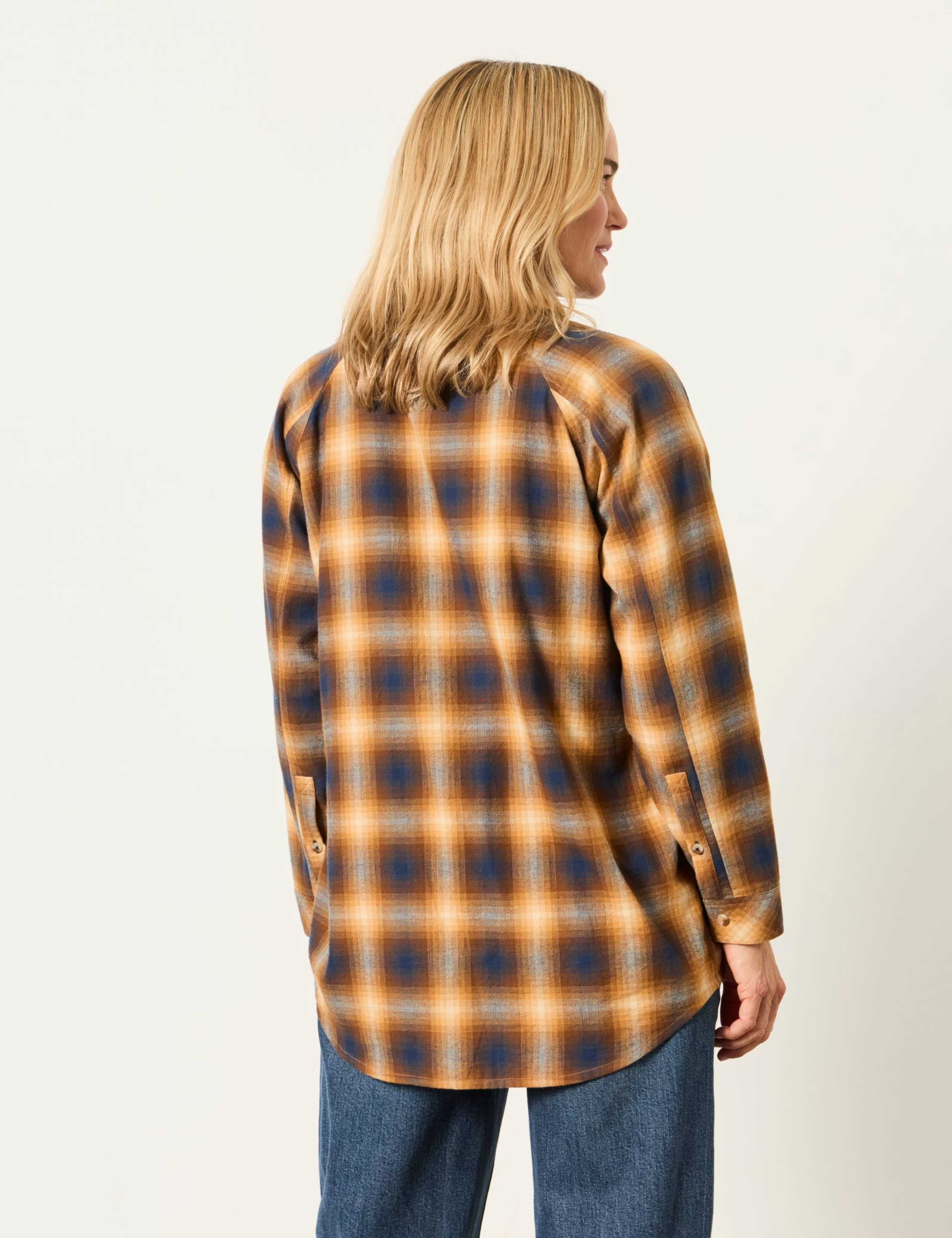 Pure Cotton Checked Shirt 4 of 6