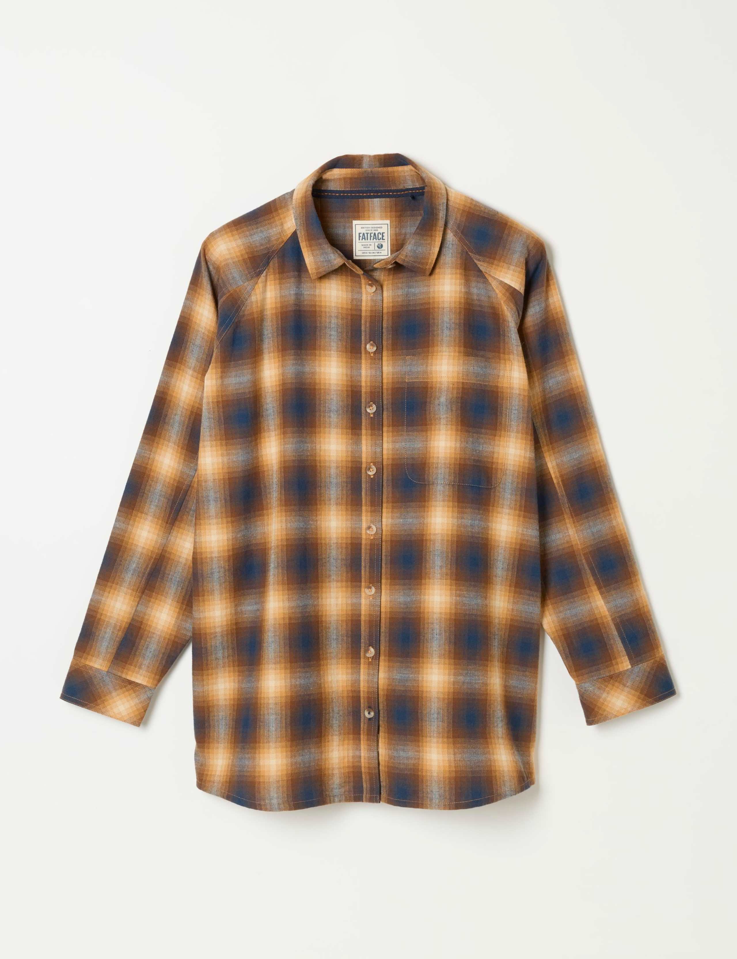 Pure Cotton Checked Shirt 2 of 6