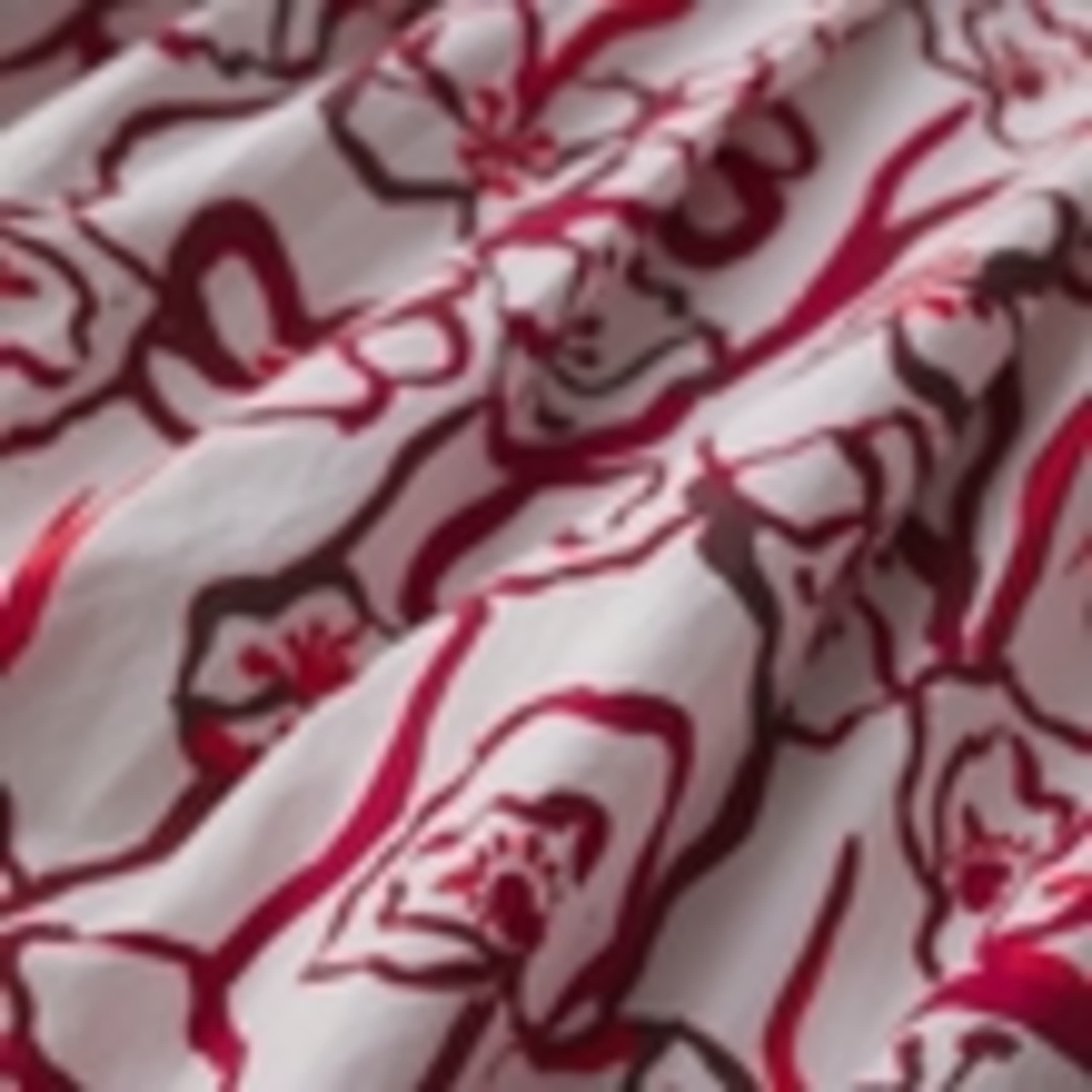 Pure Cotton Floral Midi Skater Dress 6 of 6