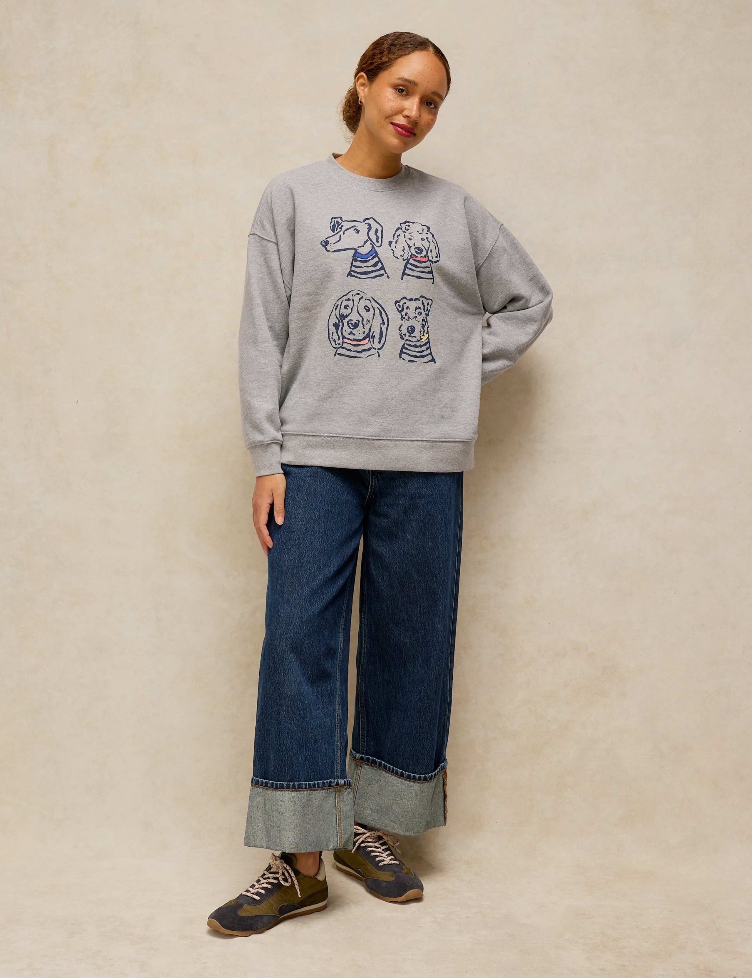 Cotton Rich Longline Sweatshirt 3 of 6