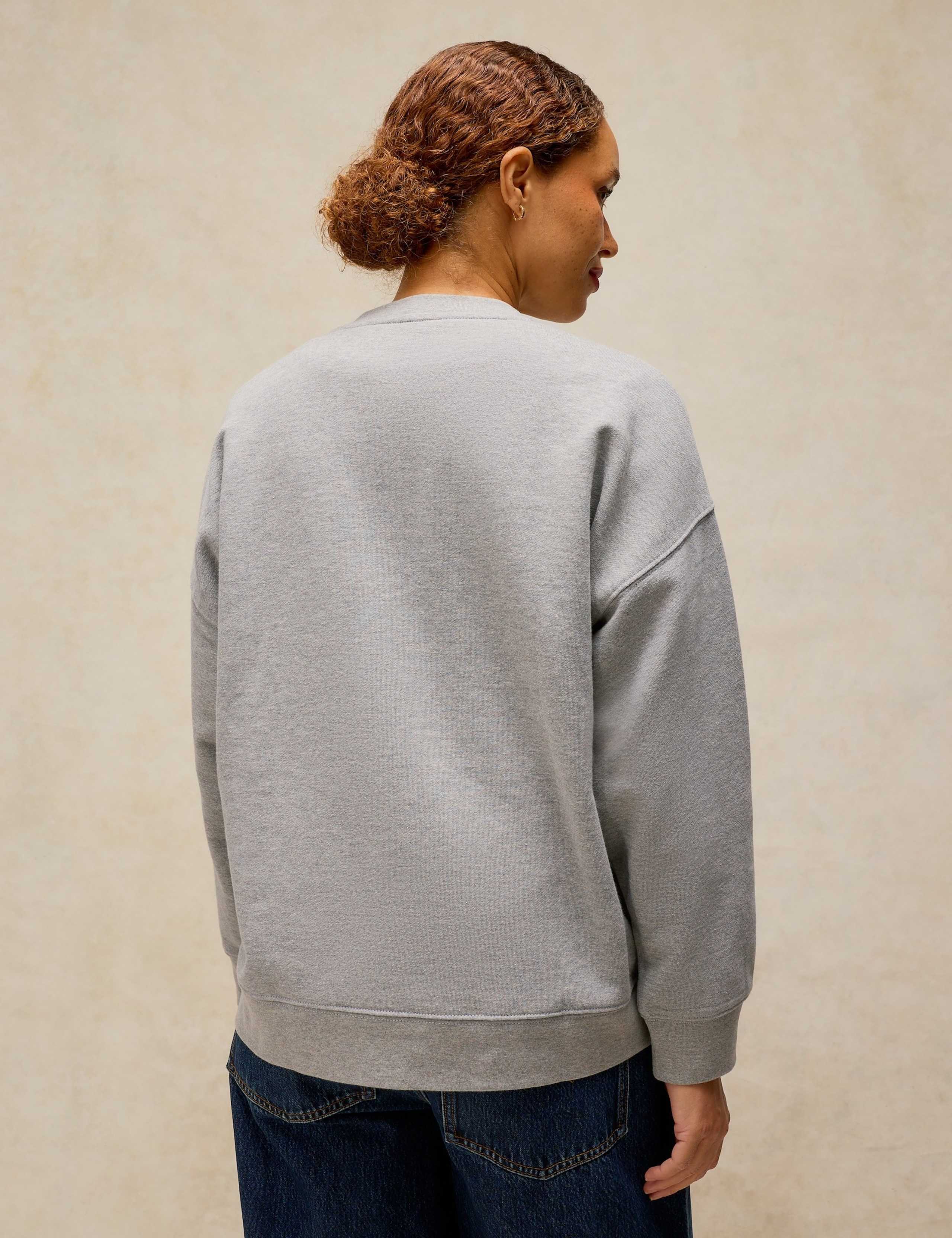 Cotton Rich Longline Sweatshirt 4 of 6