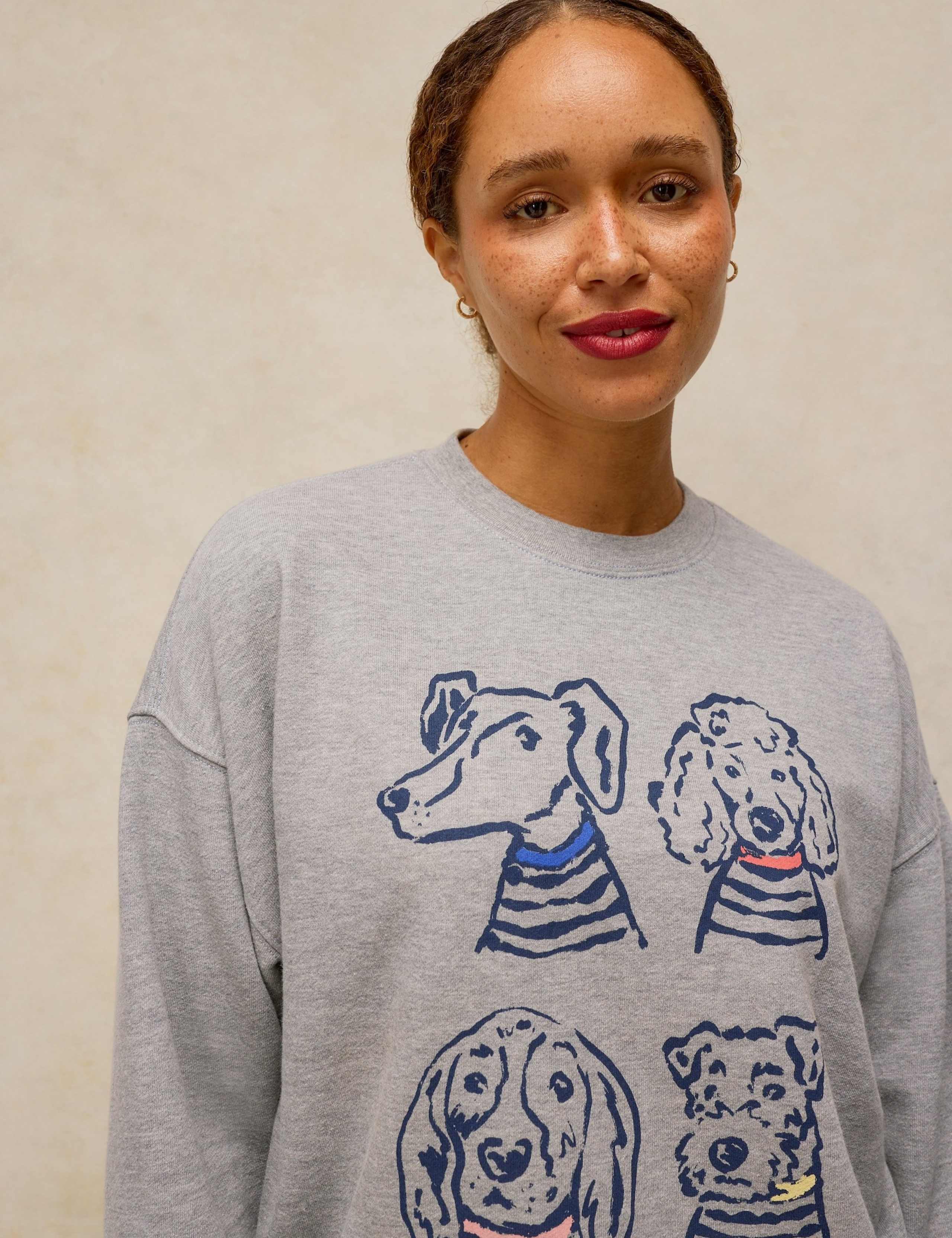 Cotton Rich Longline Sweatshirt 5 of 6