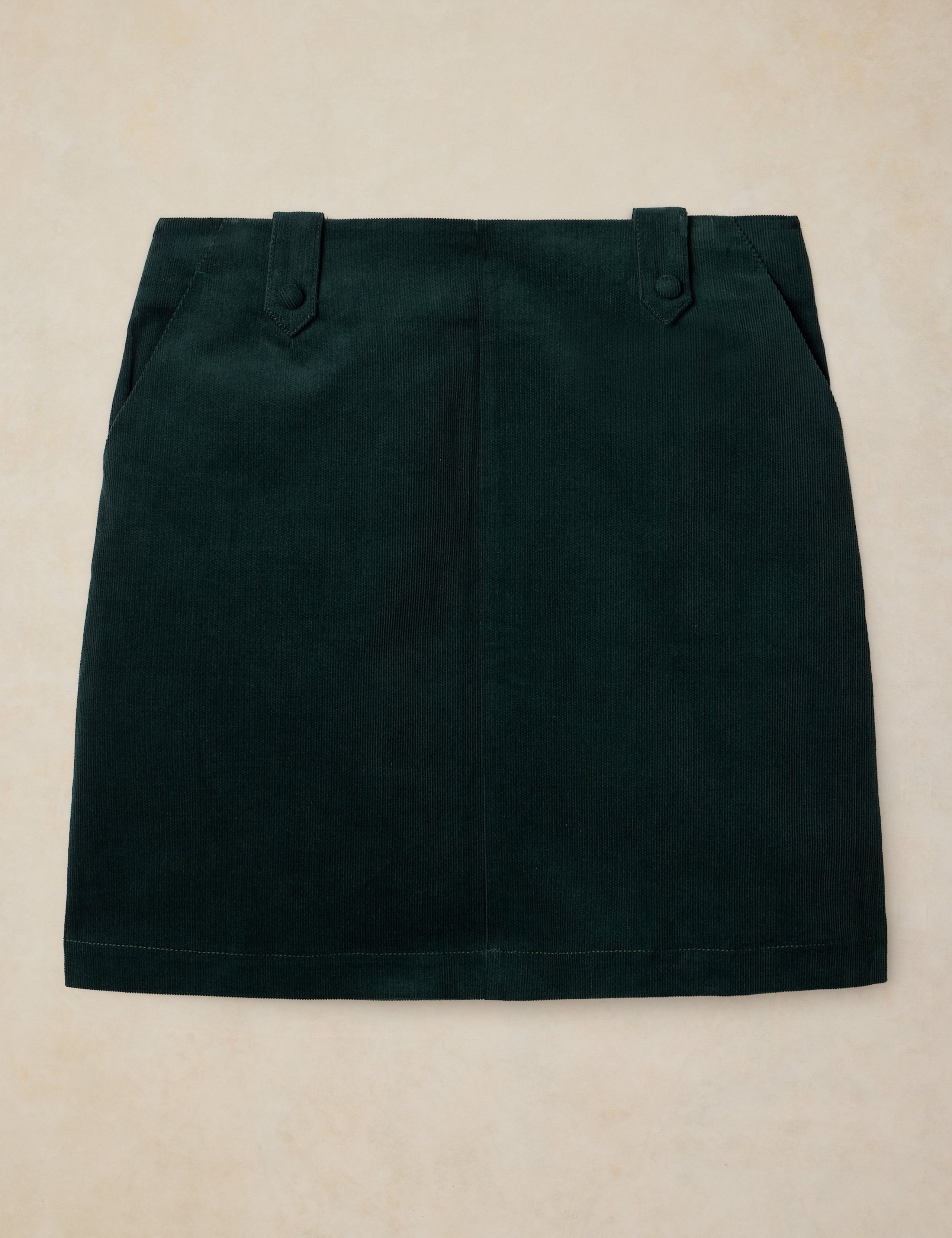 Cotton Rich Cord Mini A-Line Skirt 2 of 6