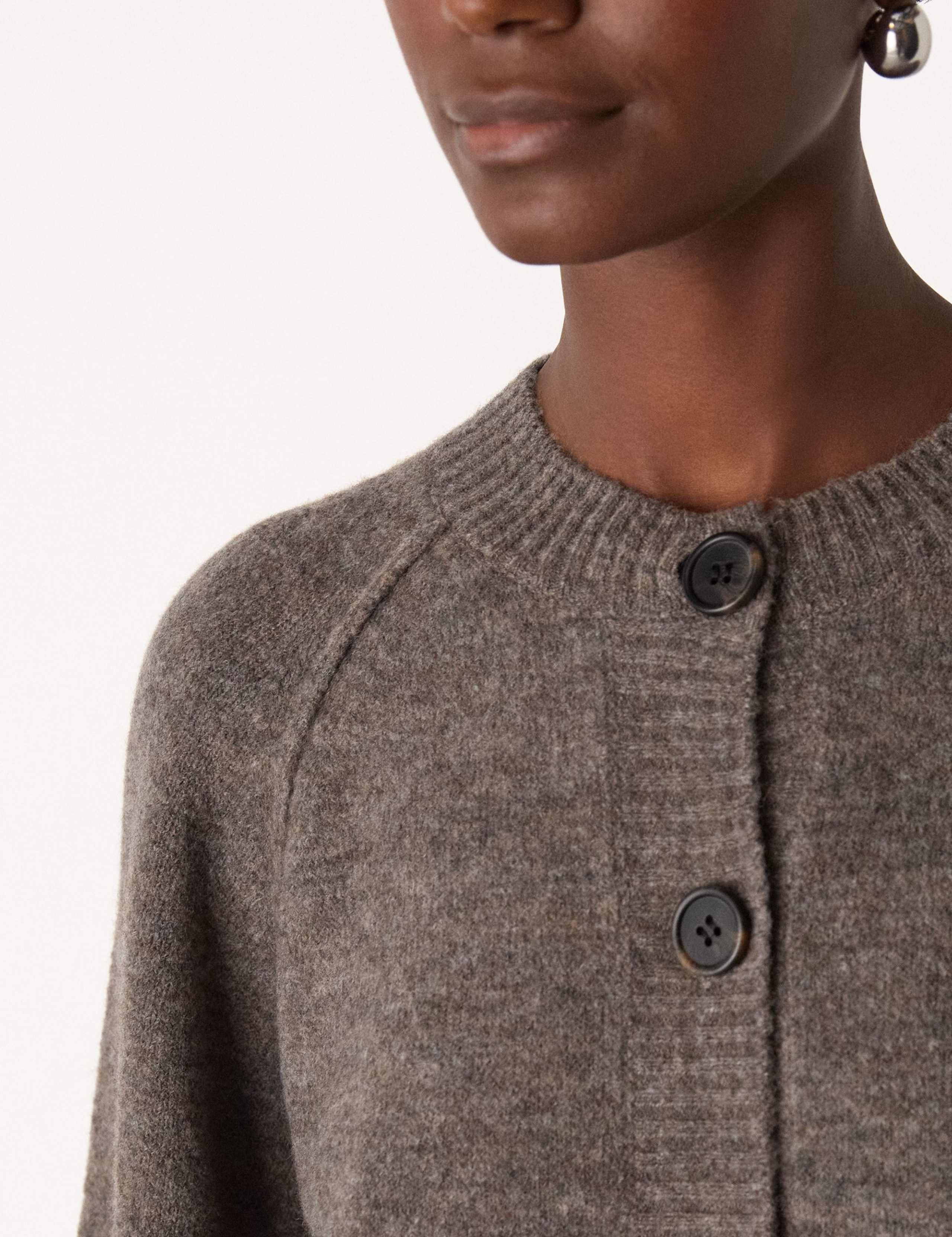 Wool Blend Cardigan 4 of 4