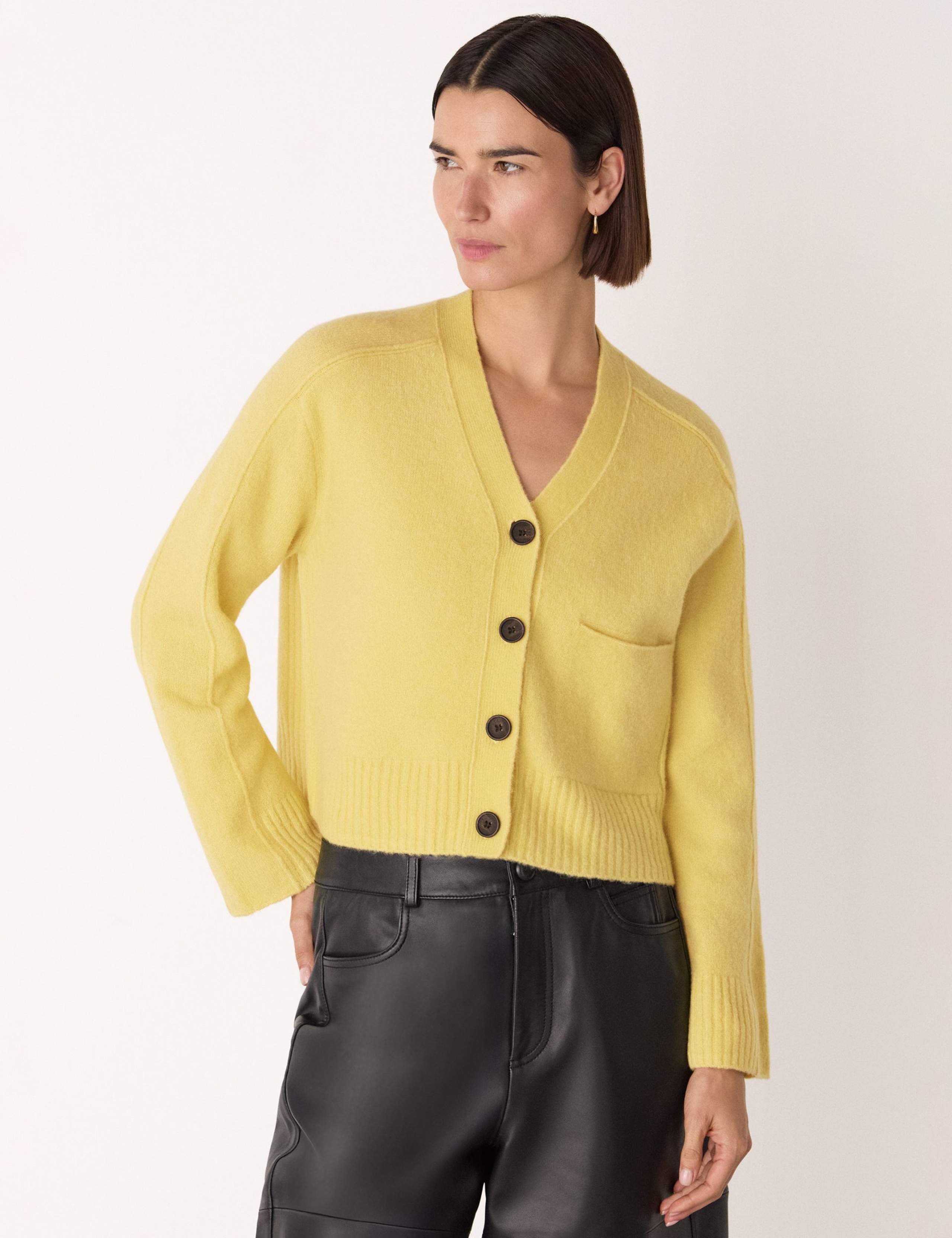 Wool Blend Cardigan 1 of 4