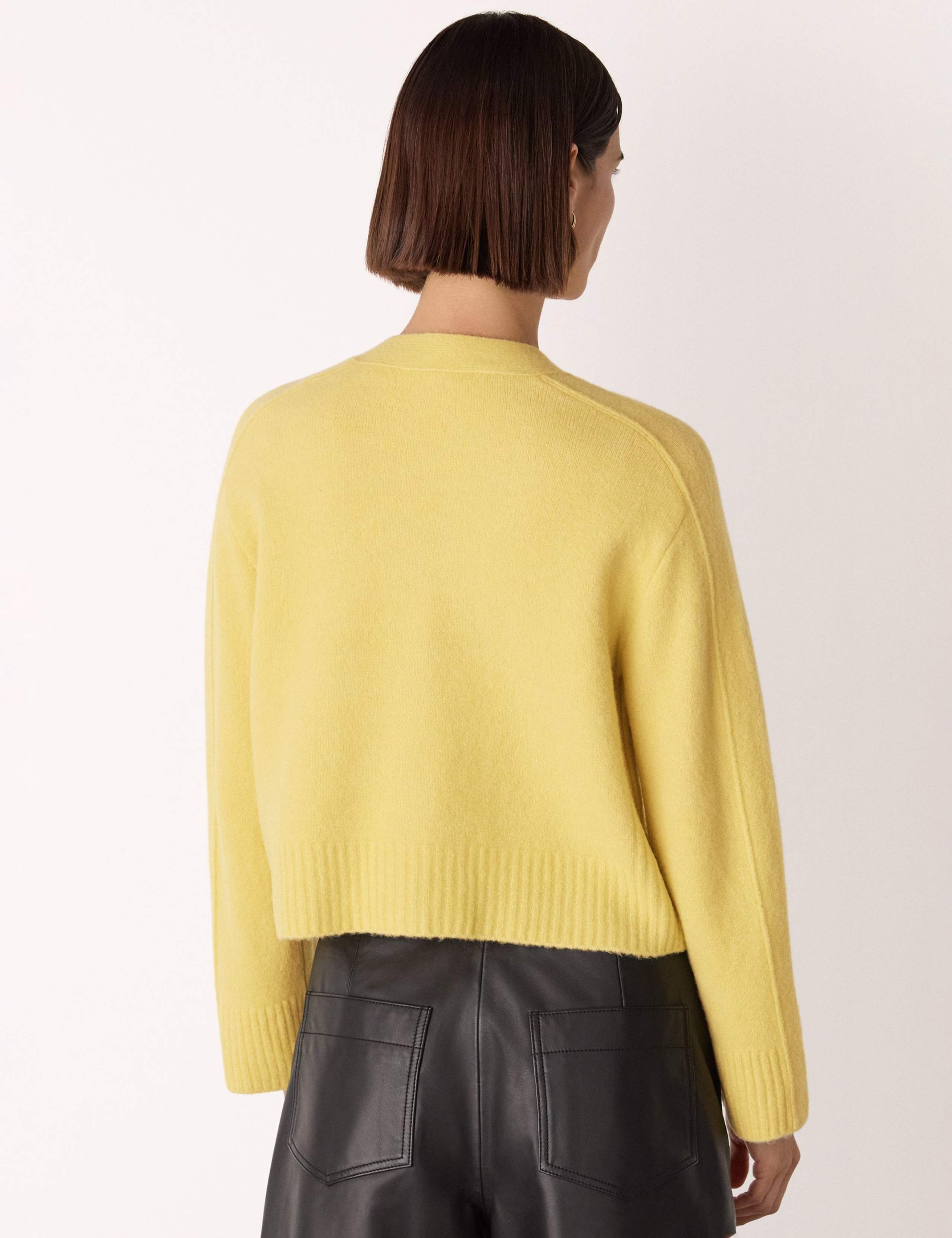 Wool Blend Cardigan 3 of 4