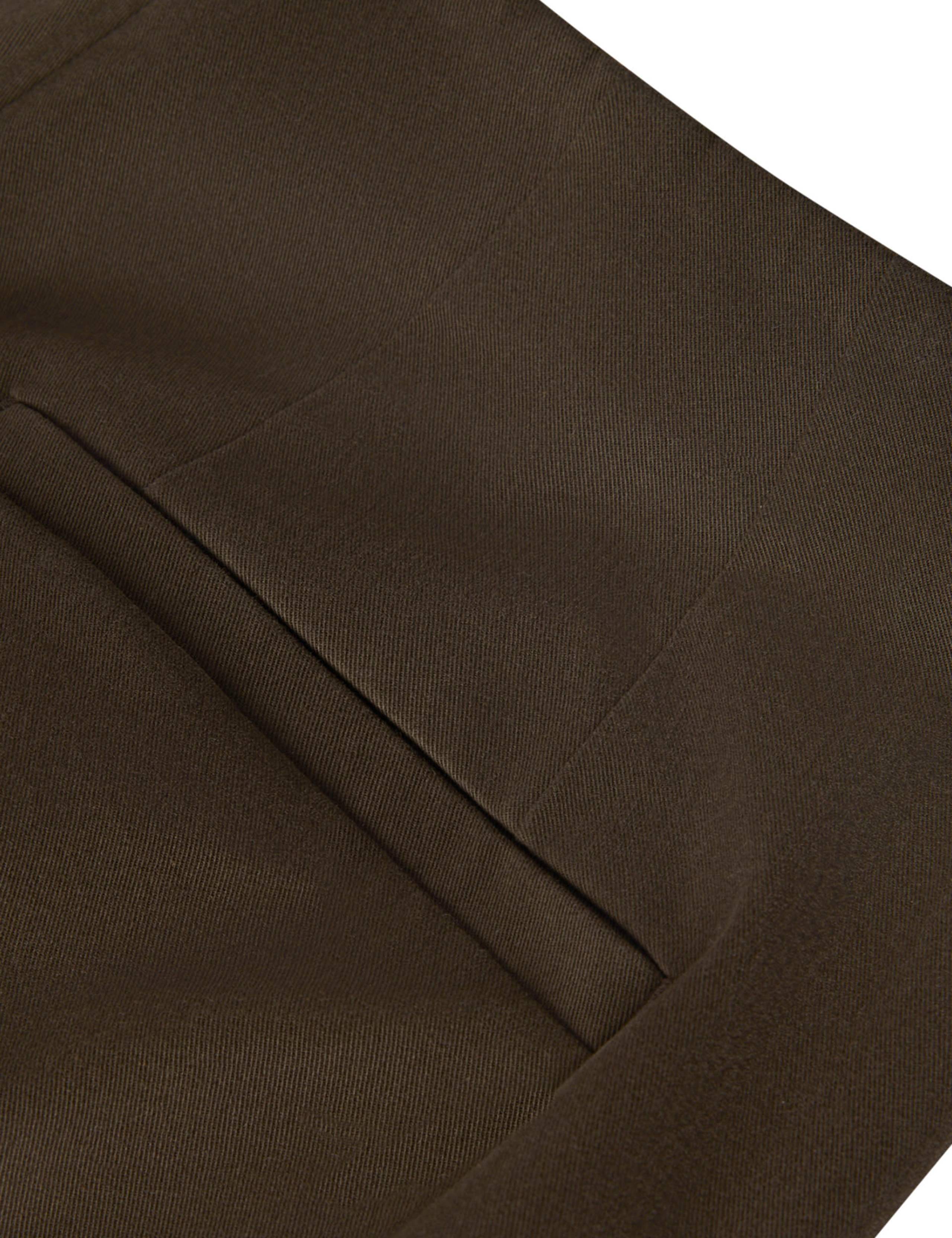 Cotton Rich Pintuck Flared Trousers 5 of 7