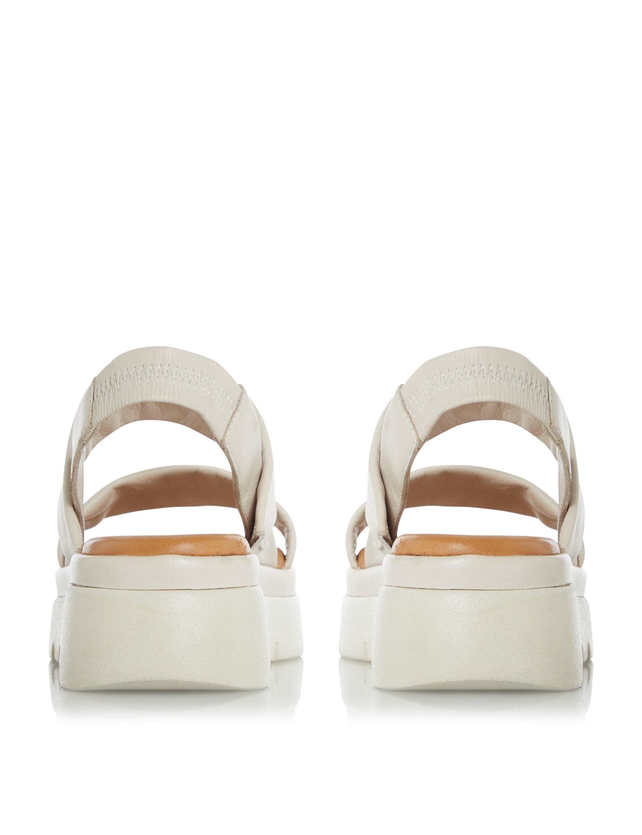 Leather Slip On Flatform Sandals 5 of 5