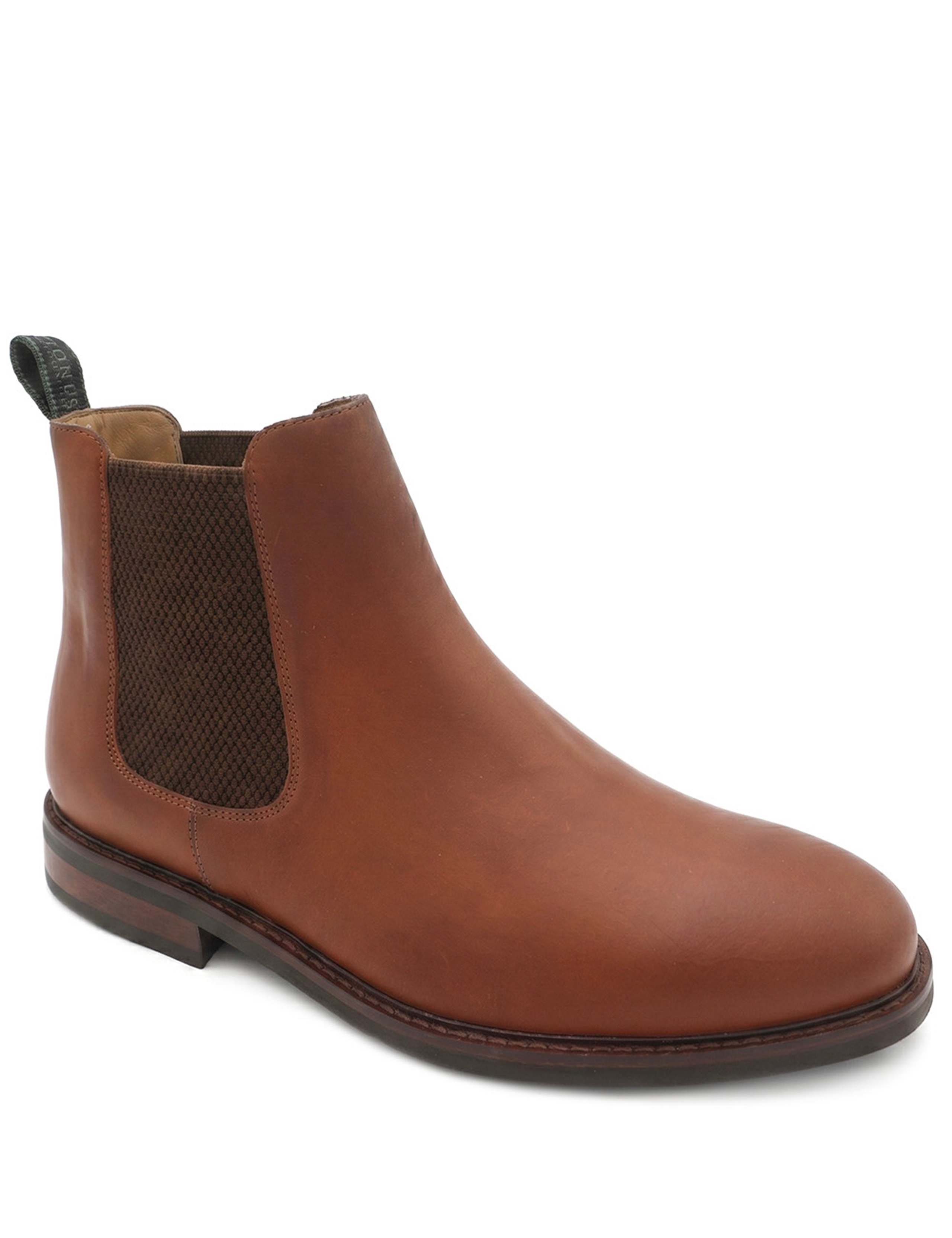 Wide Fit Leather Pull On Chelsea Boots 3 of 6