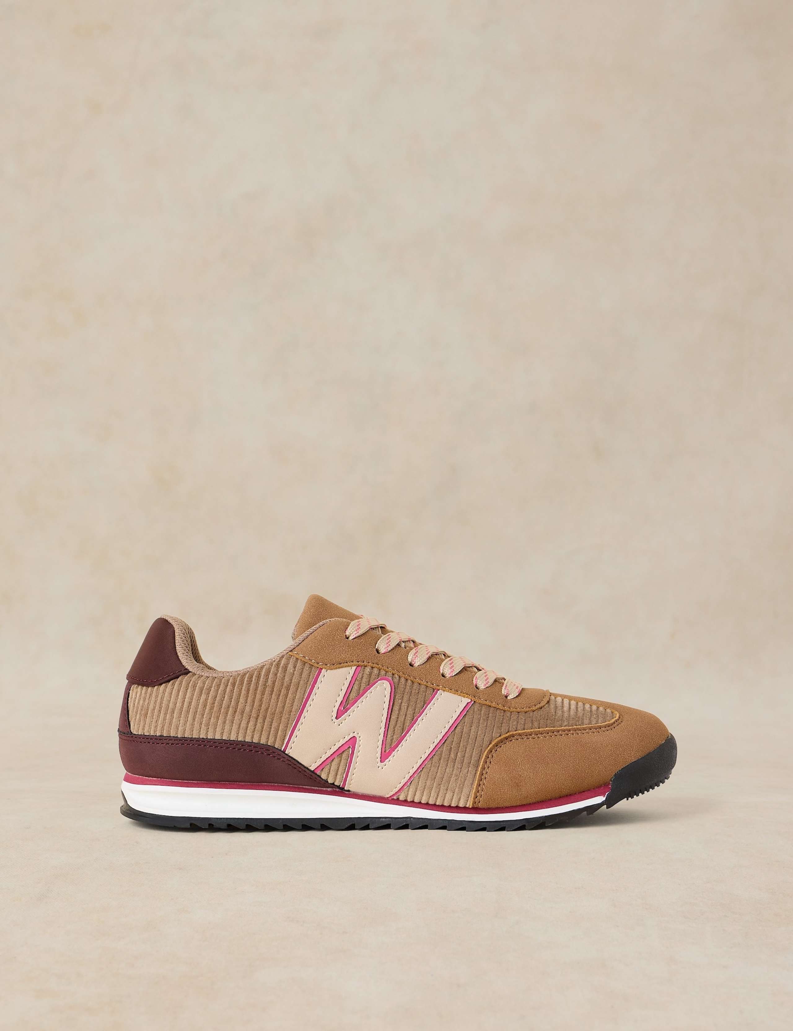 Suede and Cord Trainers 1 of 4
