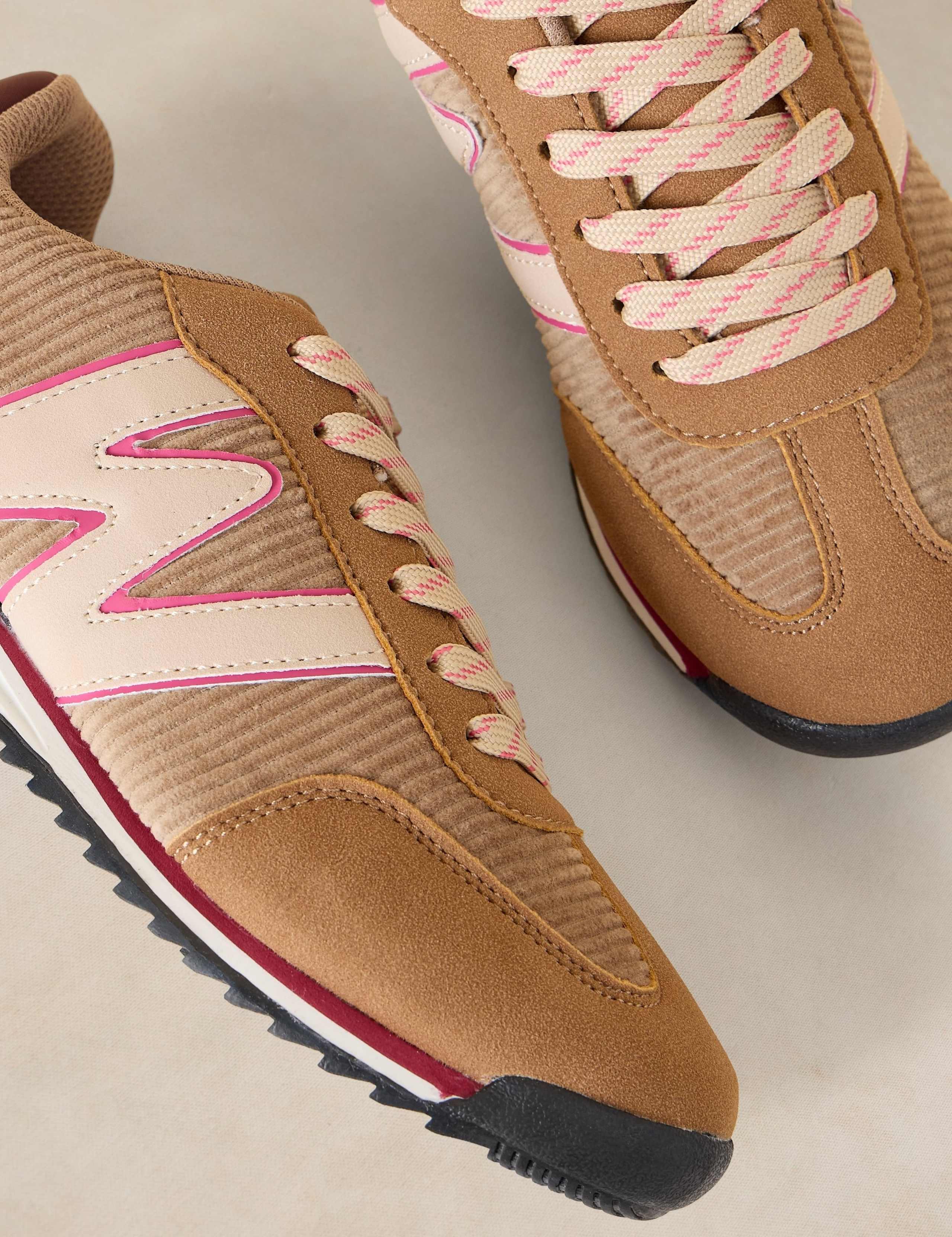 Suede and Cord Trainers 4 of 4