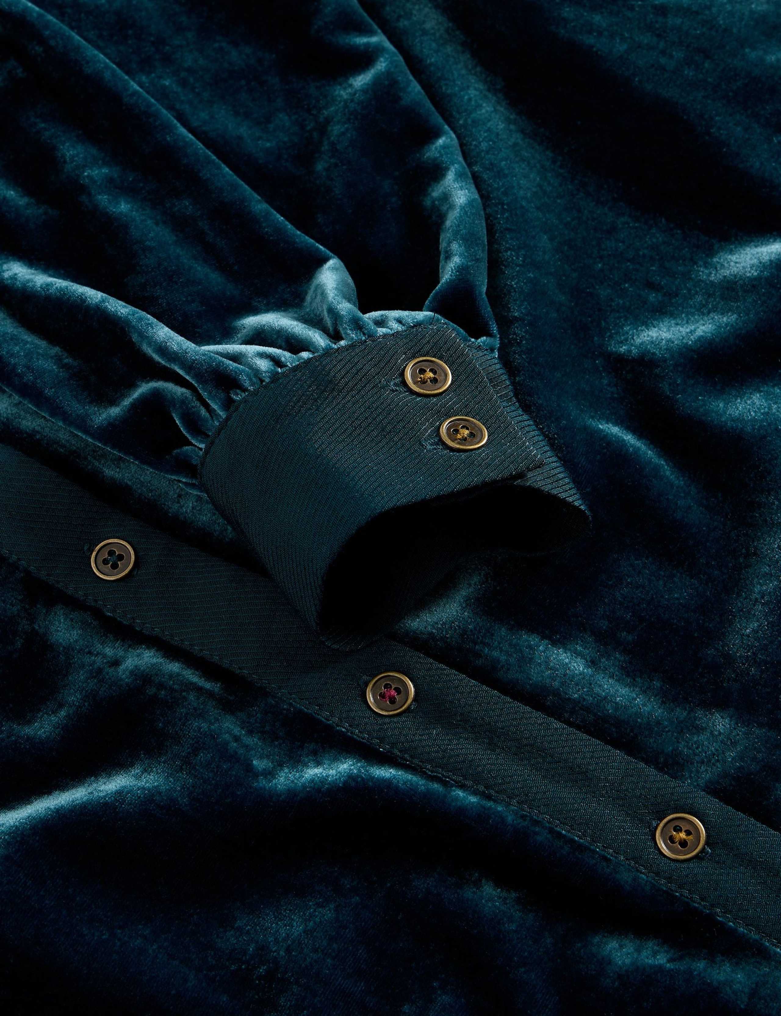 Velvet Button Through Tunic 6 of 6