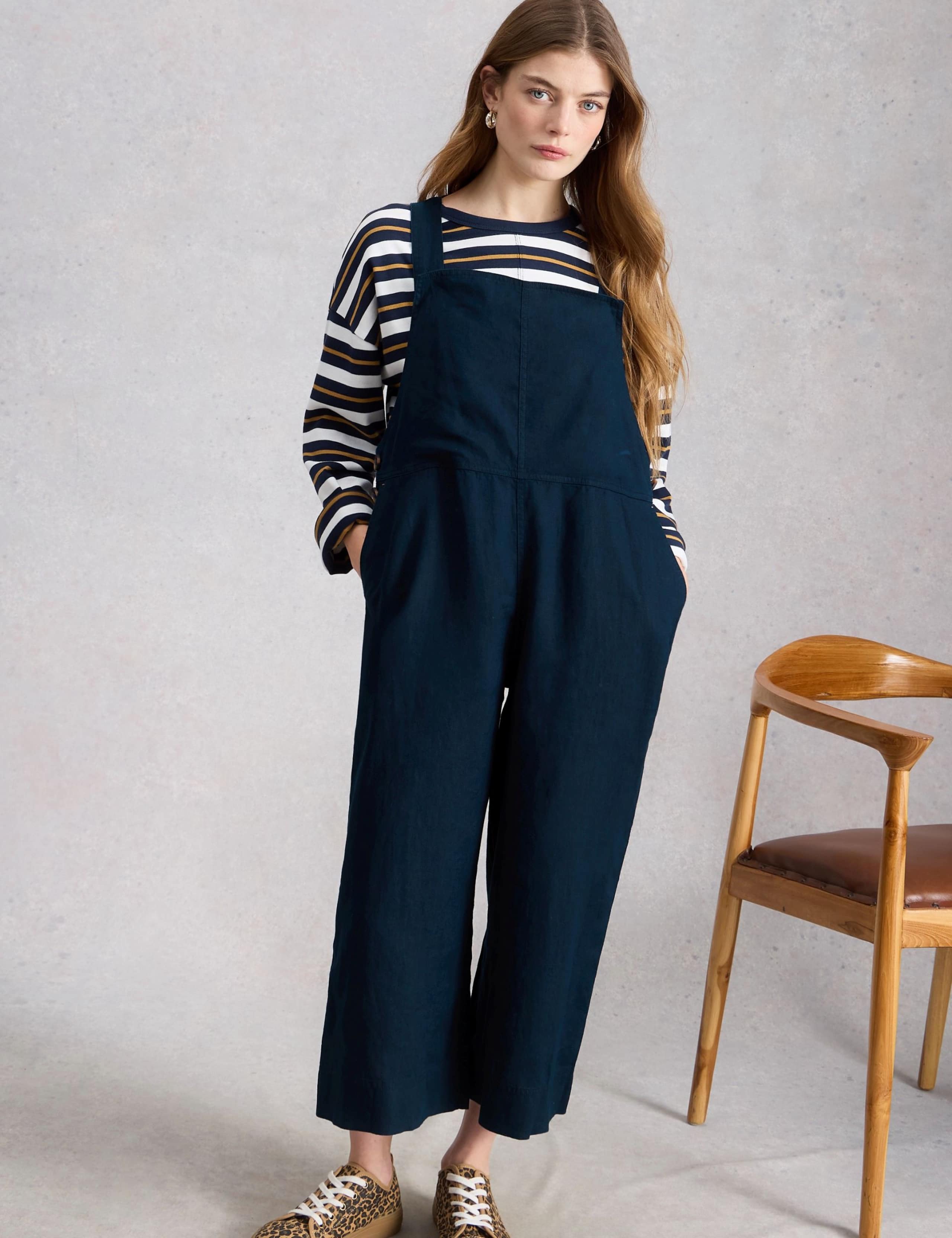 Pure Linen Jumpsuit 1 of 6