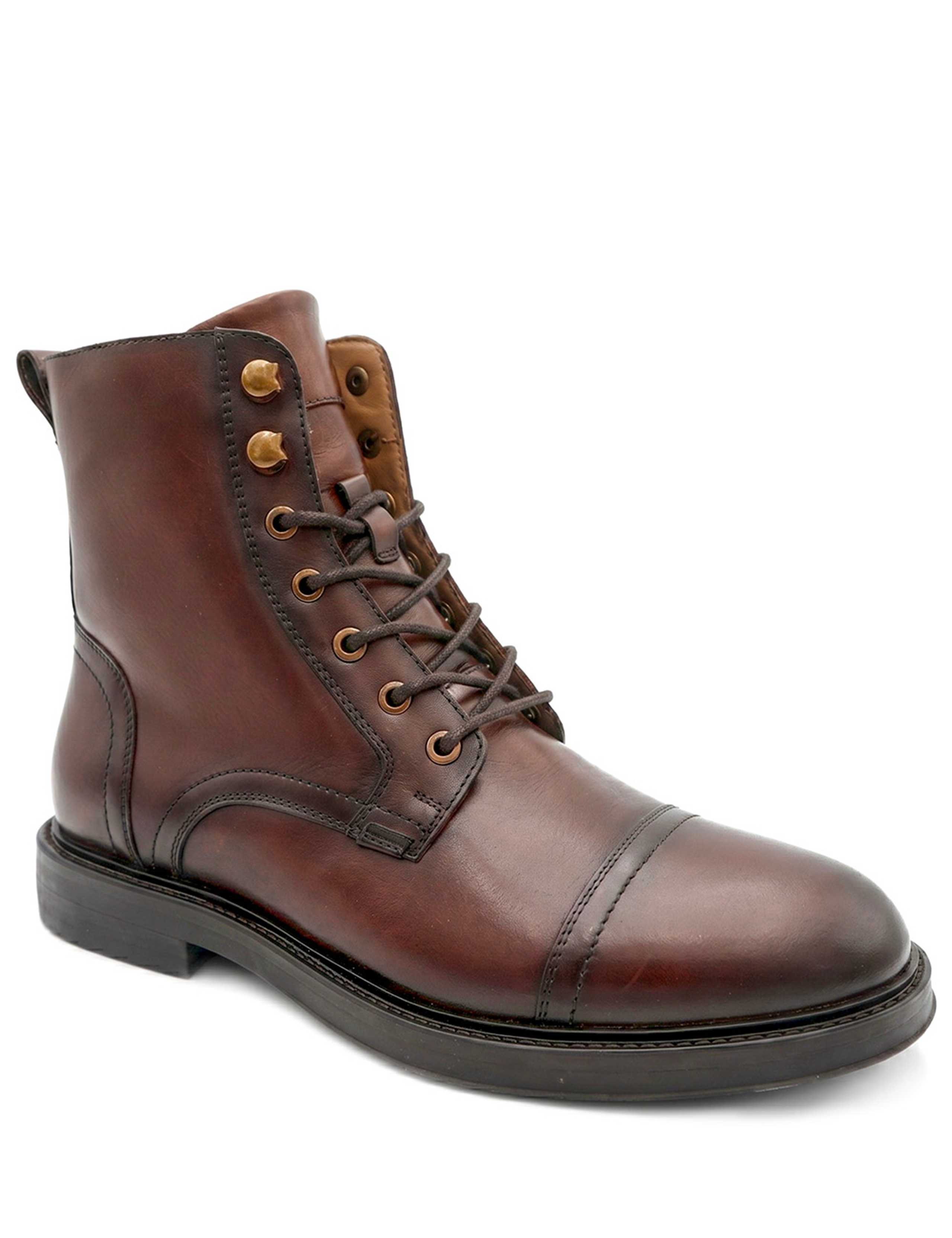 Wide Fit Leather Casual Boots 3 of 6