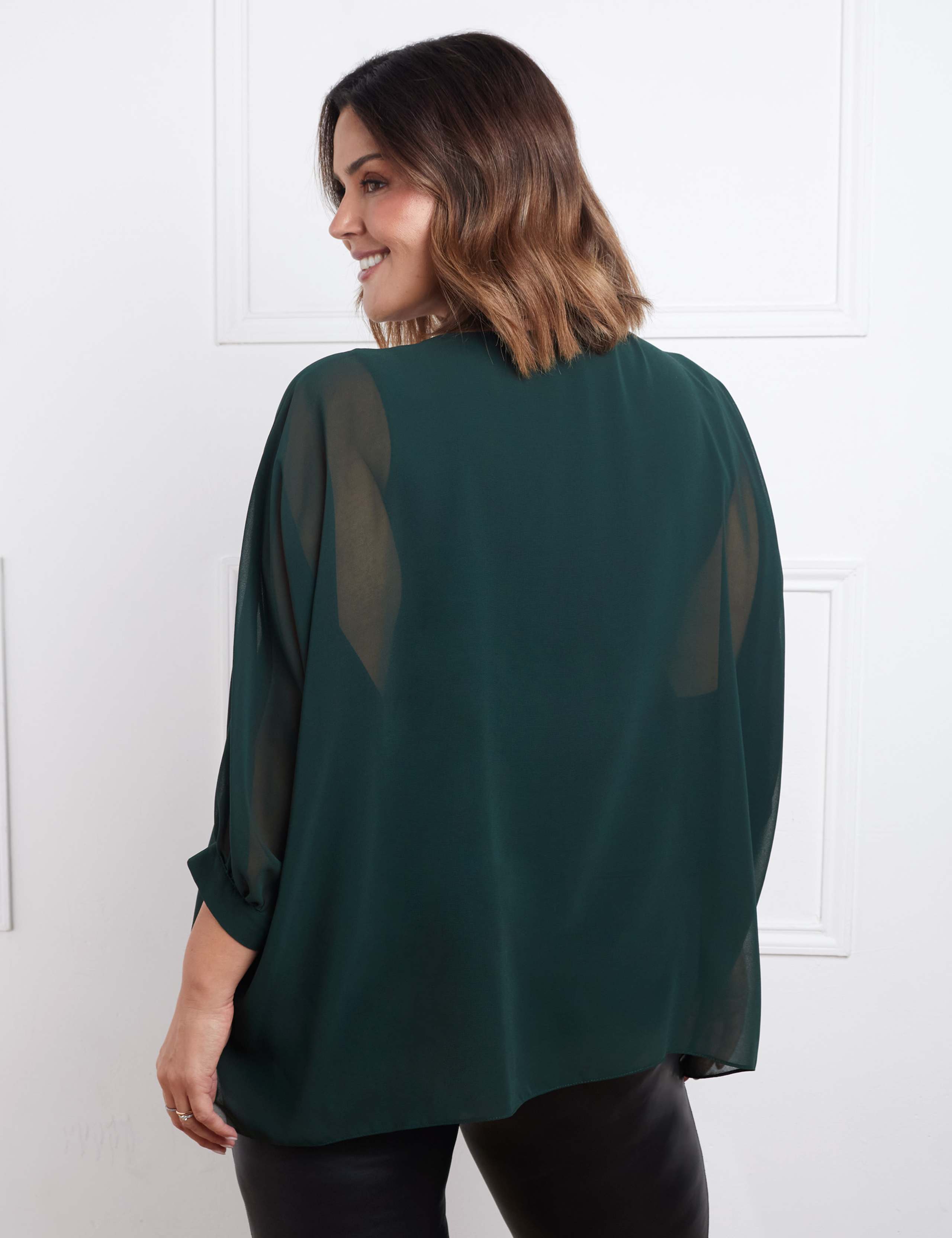 Sheer Pleat Detail Top 5 of 5
