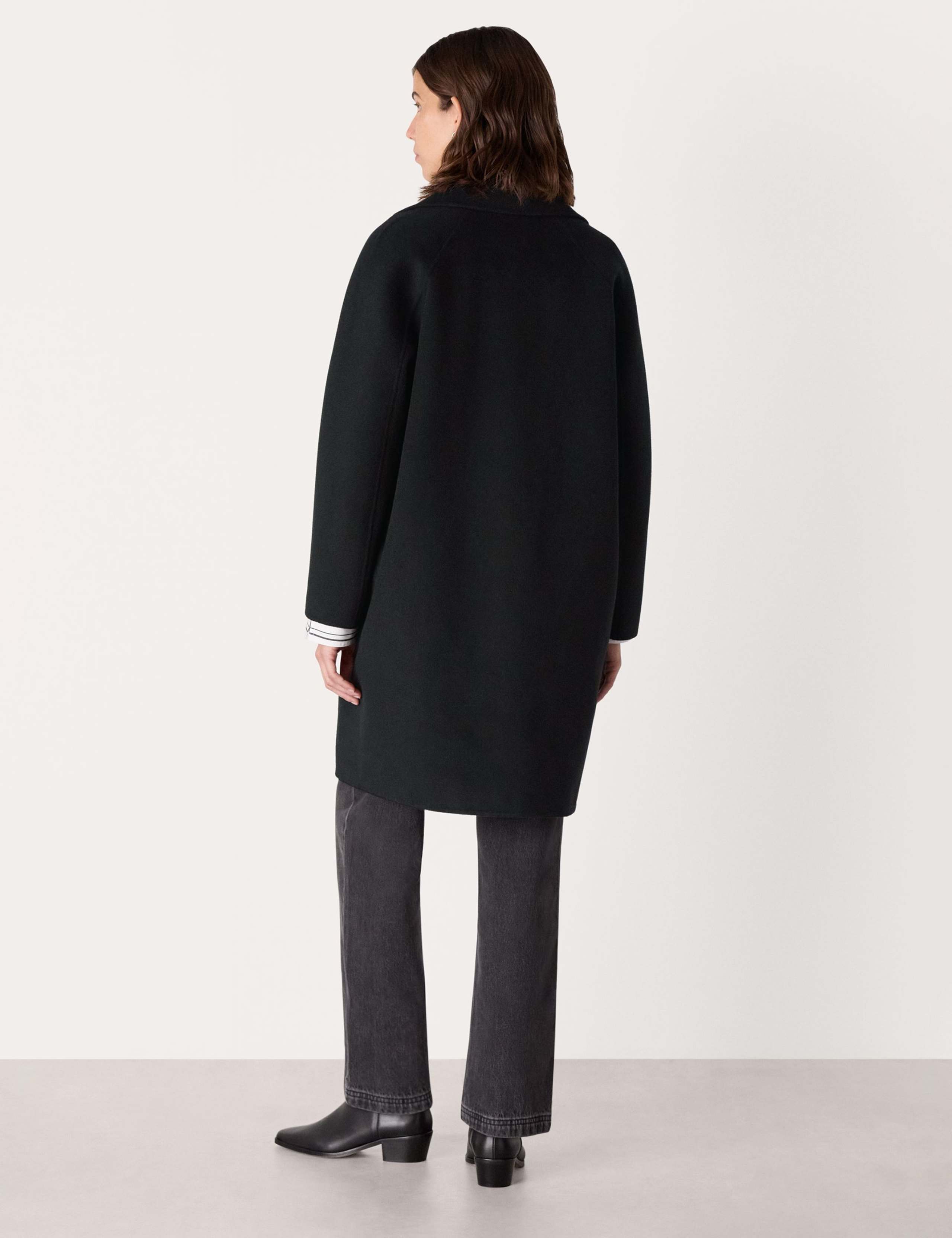 Wool Rich Relaxed Coat 3 of 4