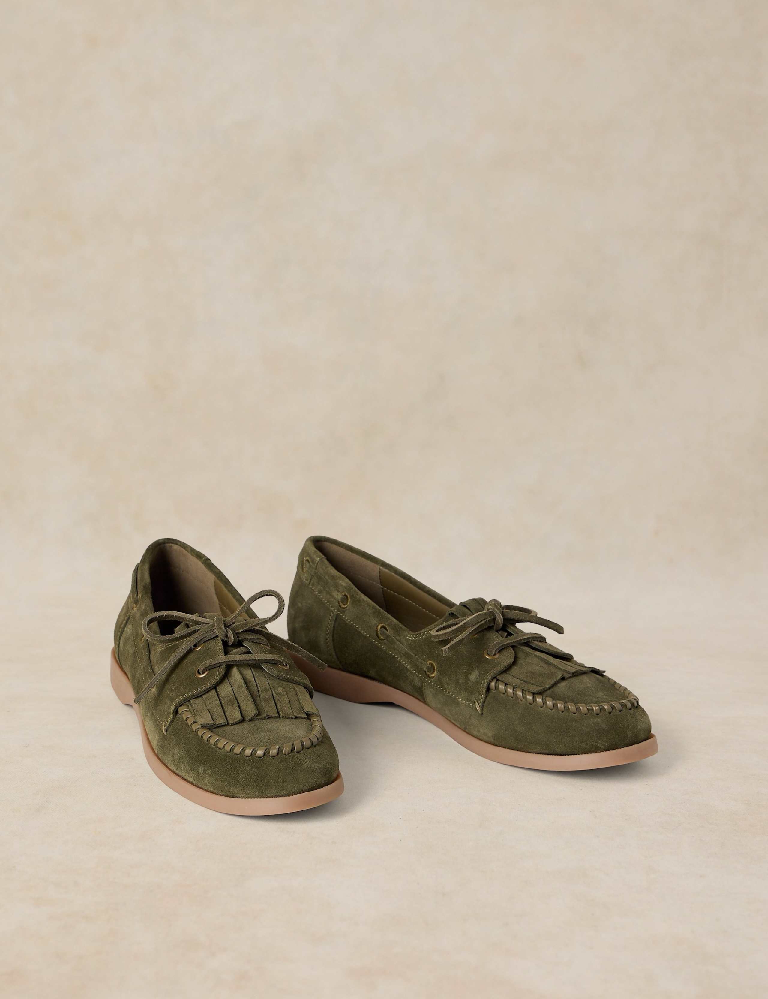 Suede Tassel Moccasins 2 of 4