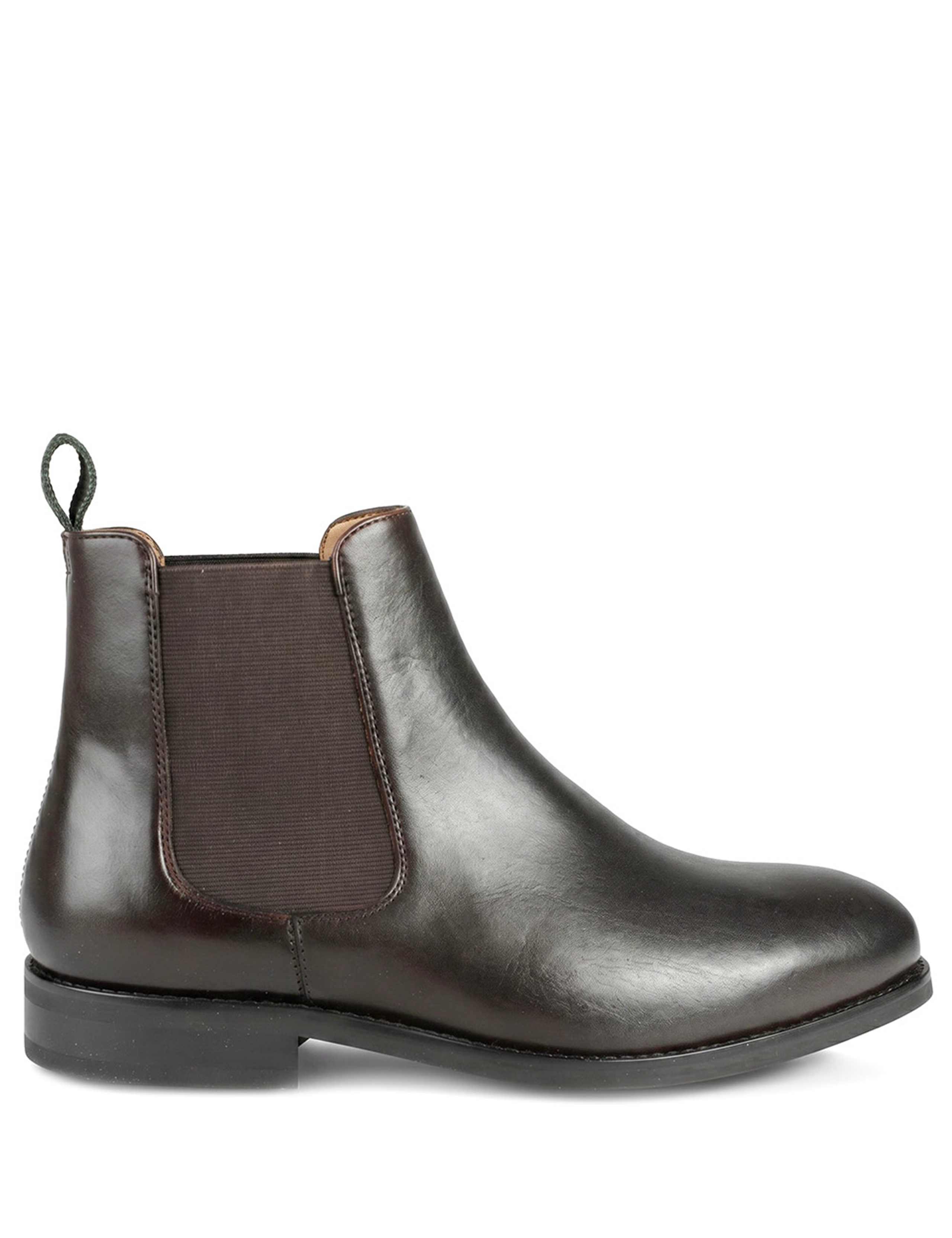 Wide Fit Leather Chelsea Boots 2 of 6