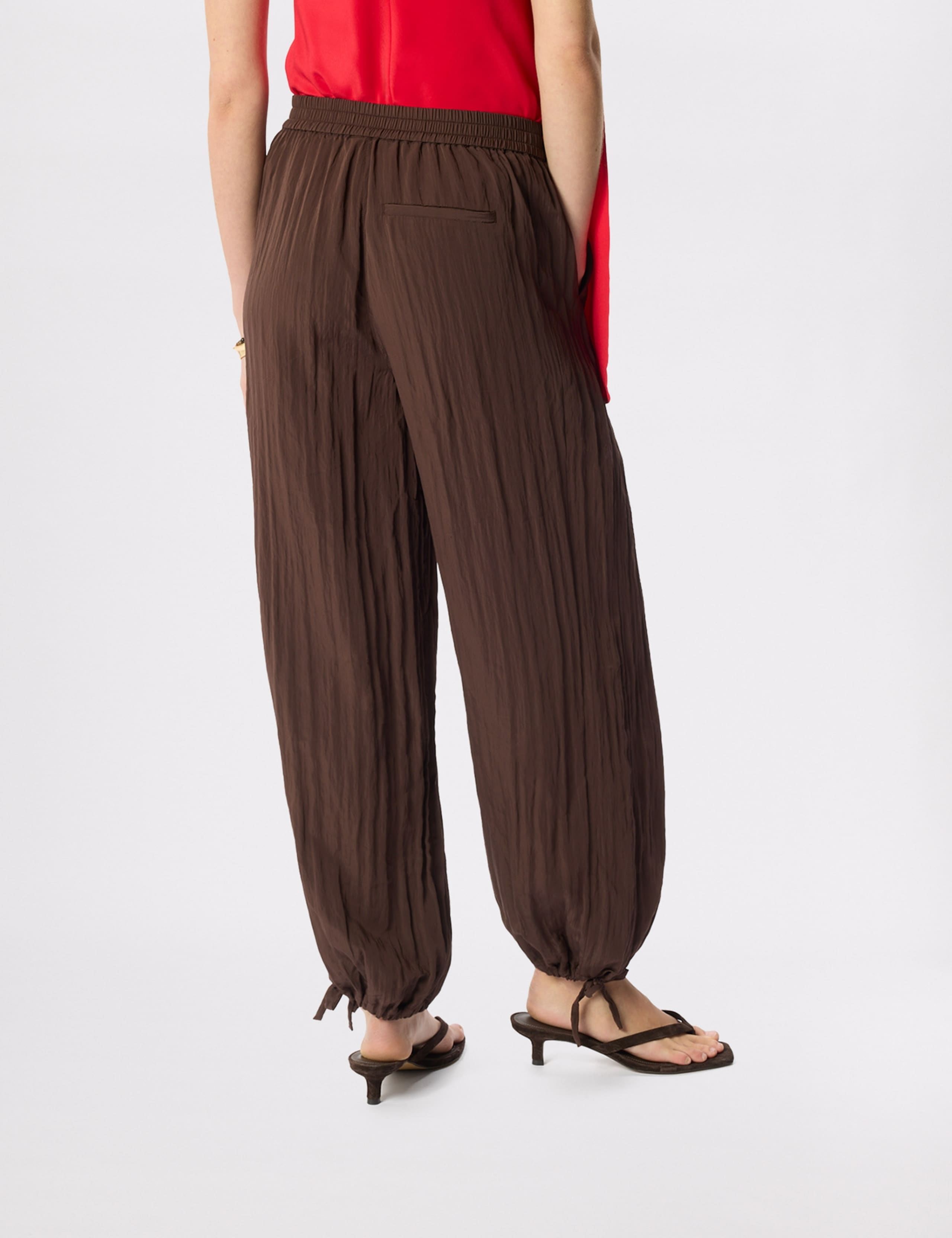 Relaxed Tie Hem Trouser 7 of 7