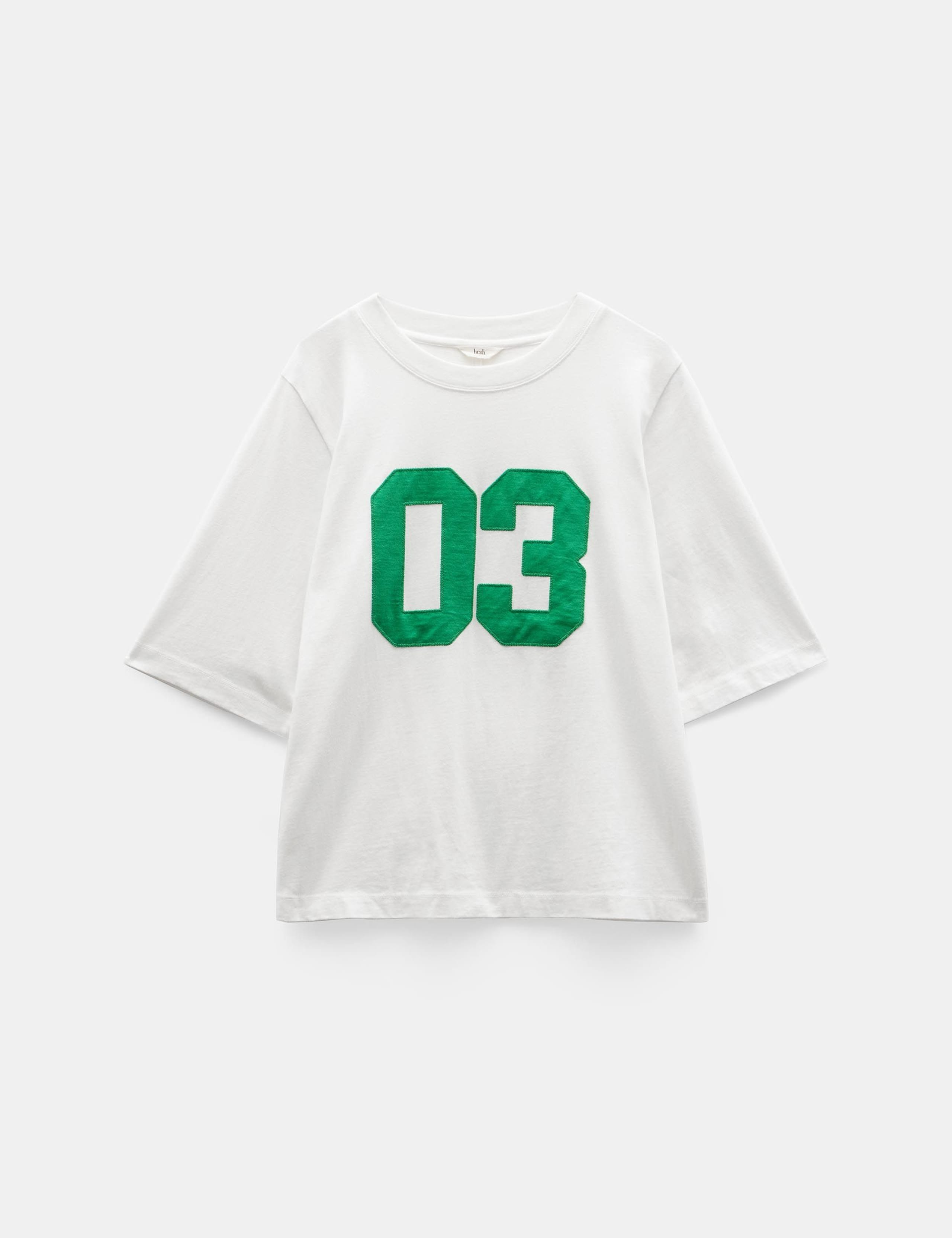 Pure Cotton Collegiate Graphic T-Shirt 2 of 5