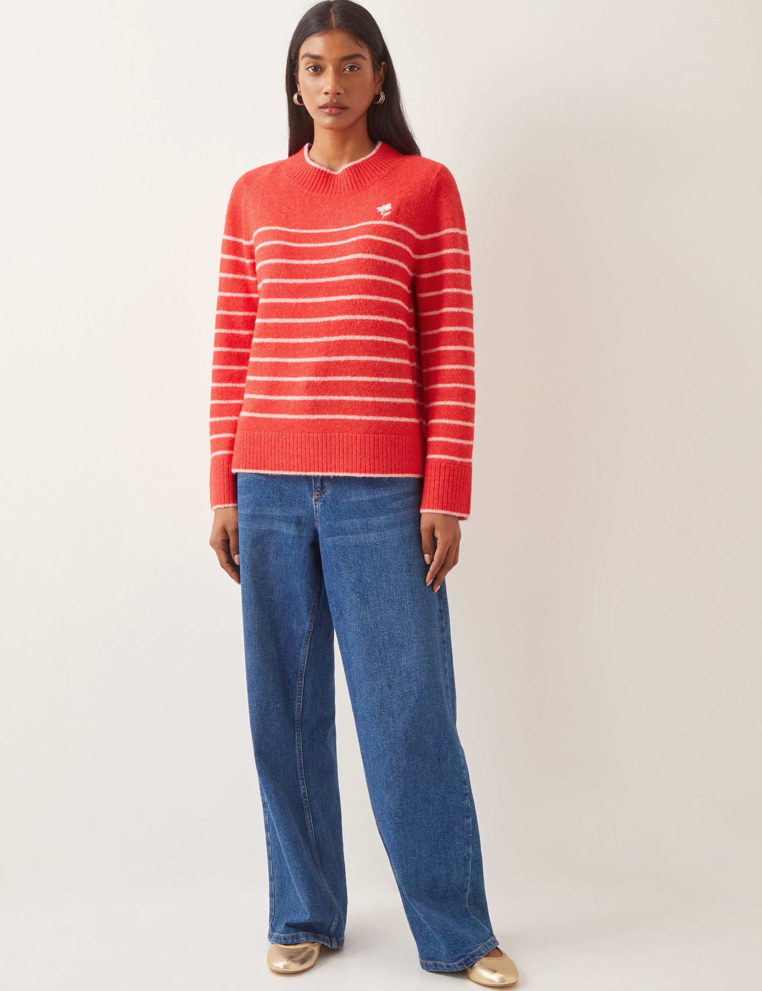 Striped Crew Neck Jumper 3 of 4