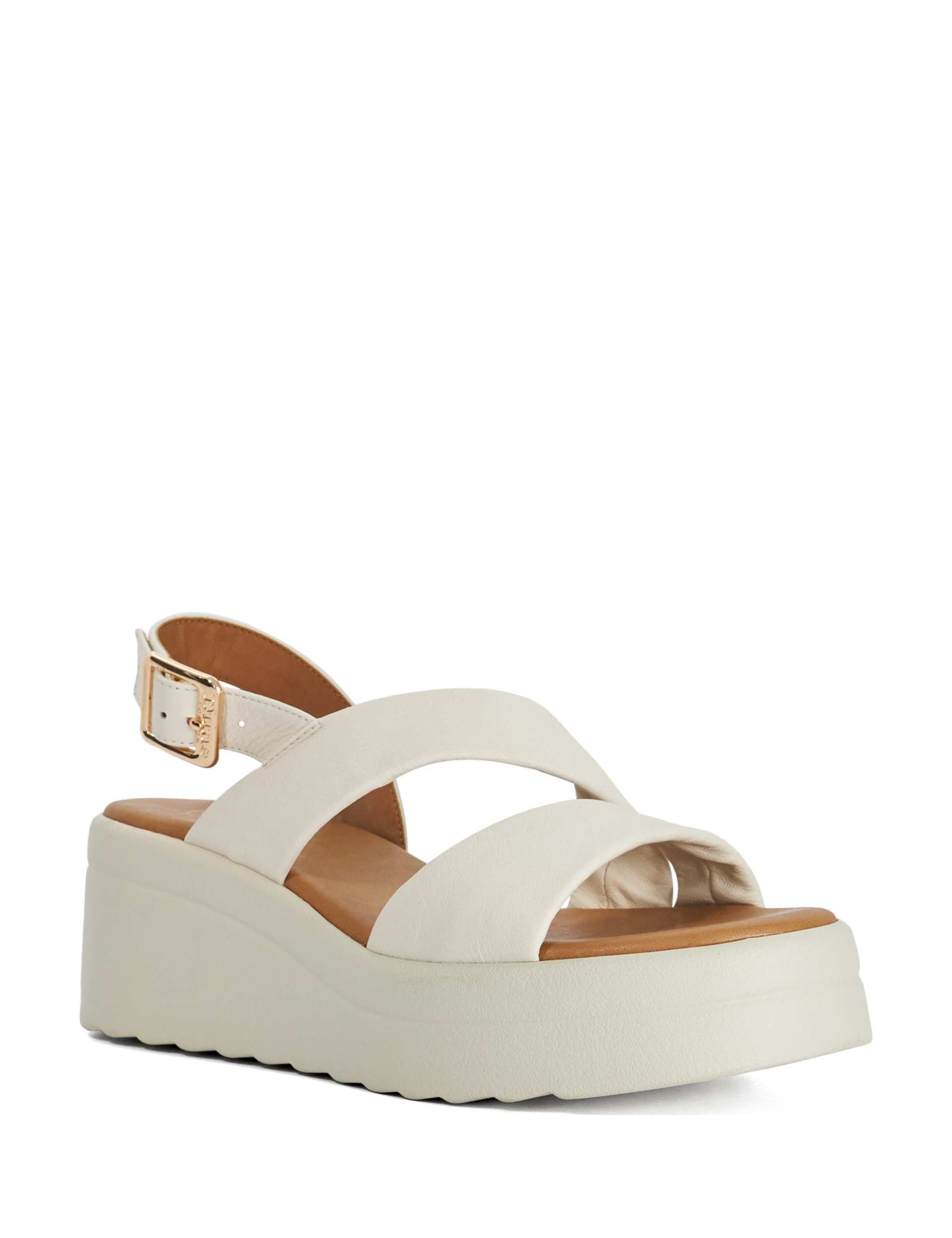 Leather Wedge Sandals 3 of 5