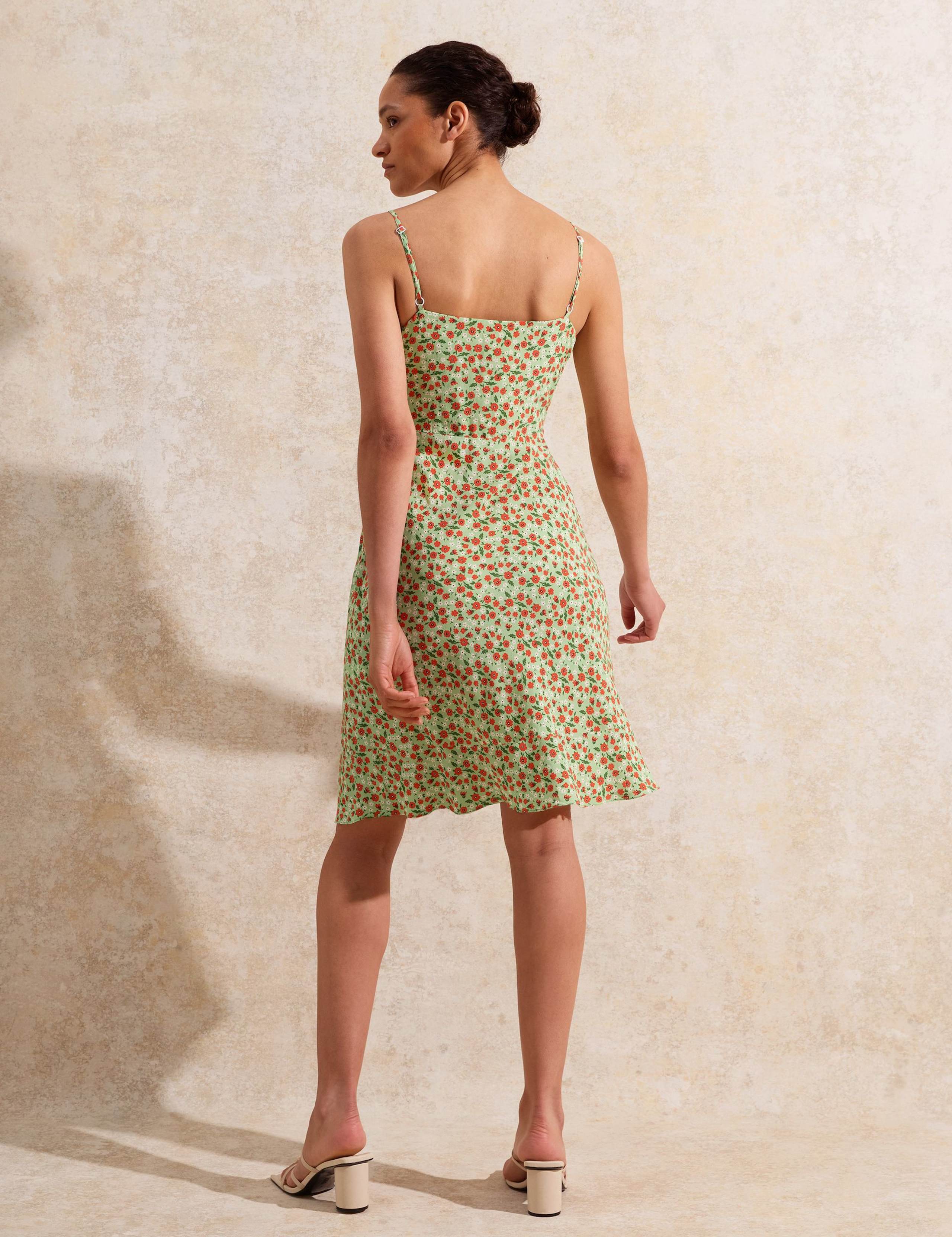 Ditsy Floral Mini Dress 4 of 4