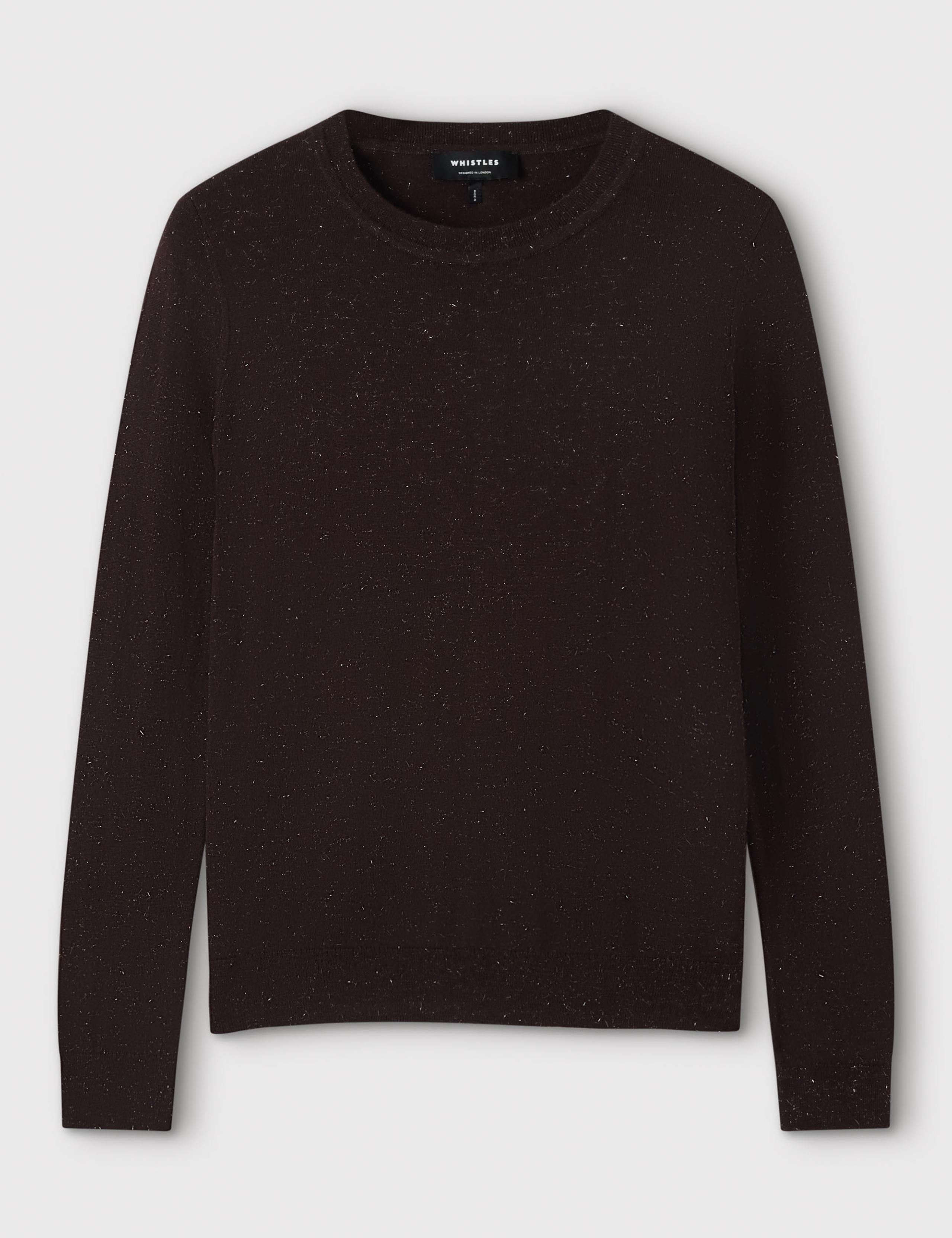 Sparkly Crew Neck T-Shirt 2 of 6