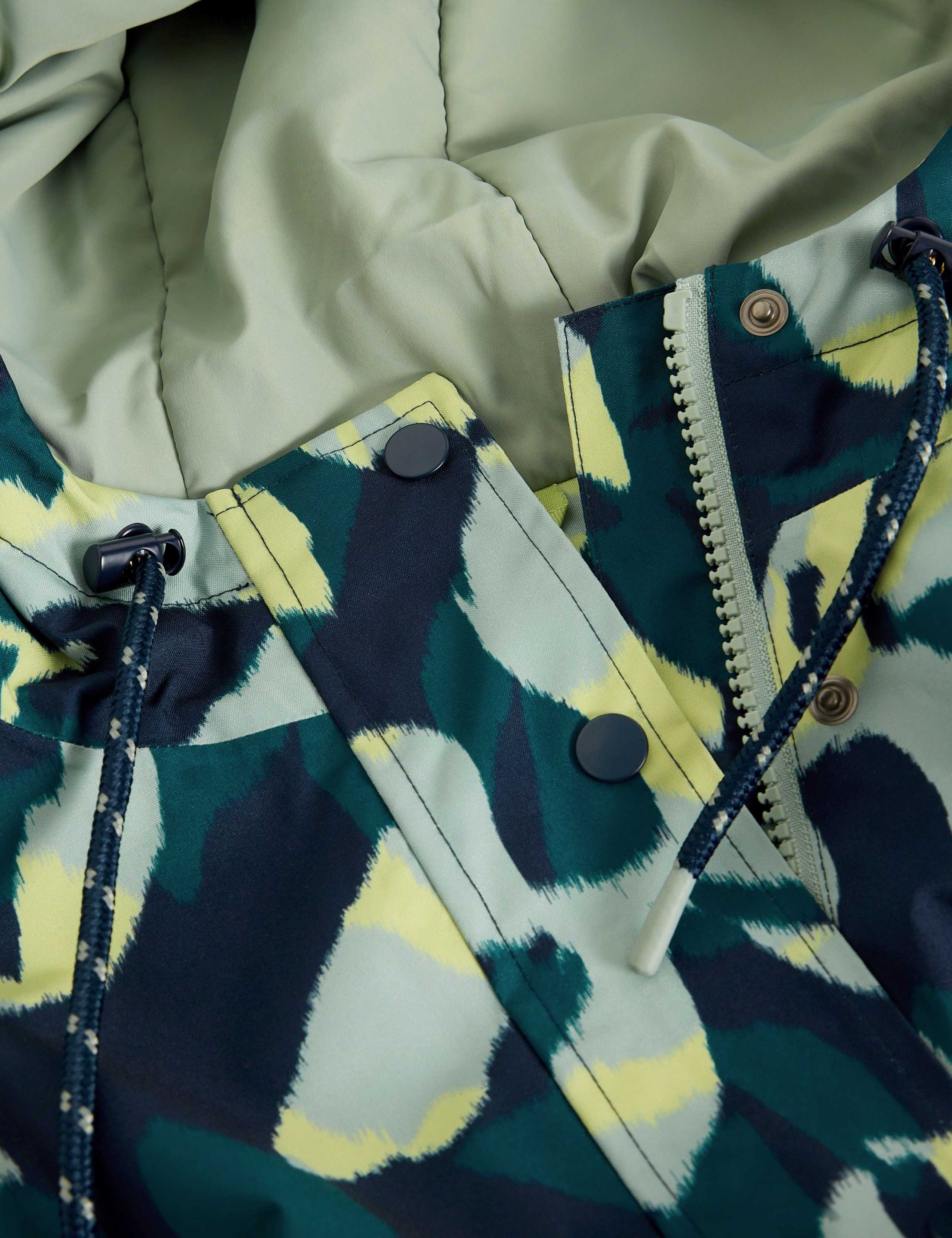 Floral Hooded Rain Jacket 6 of 6