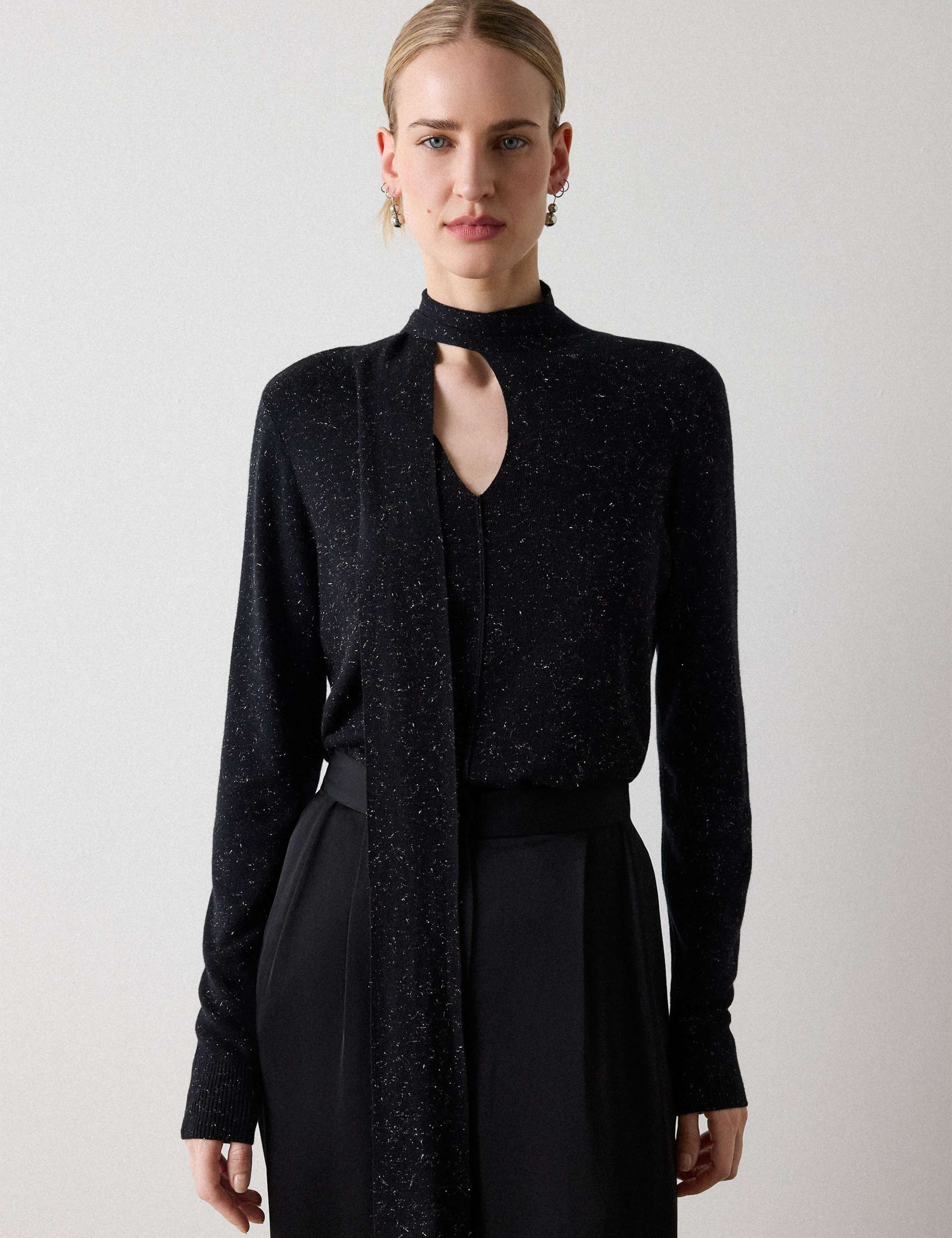Sparkly High Neck Blouse 1 of 5