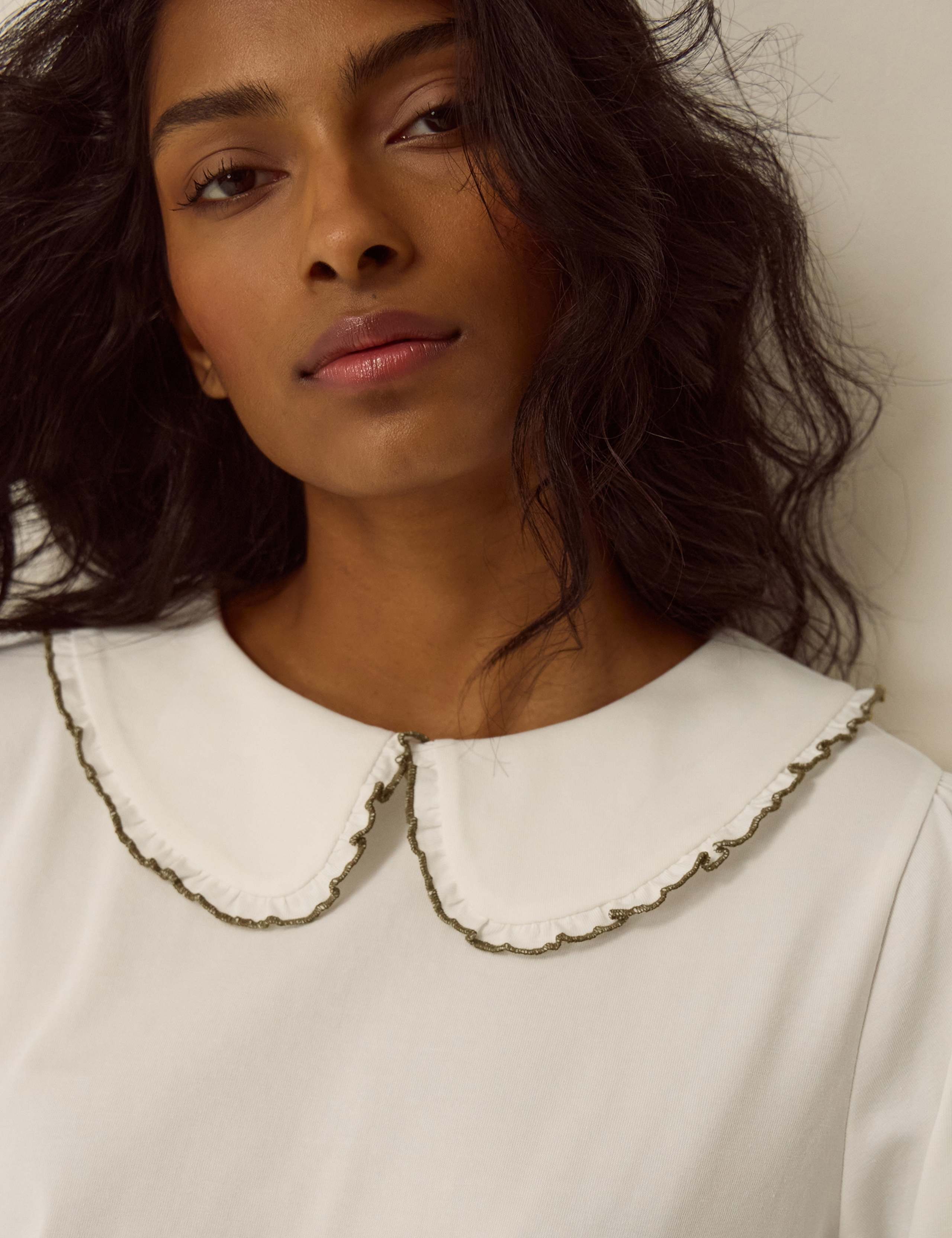 Cotton Rich Collared Blouse 5 of 5