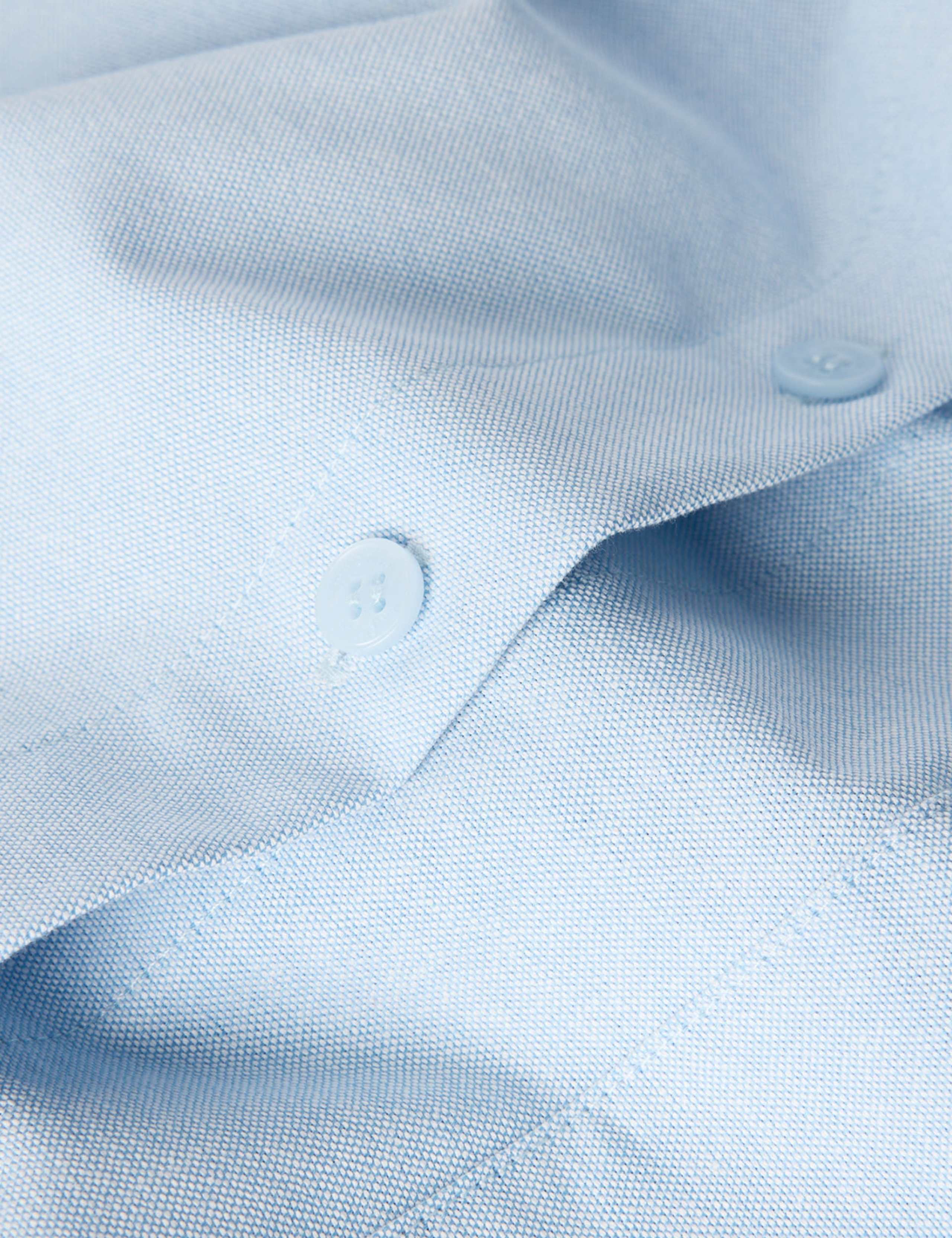 Pure Cotton Collared Boxy Button Through Shirt 5 of 7