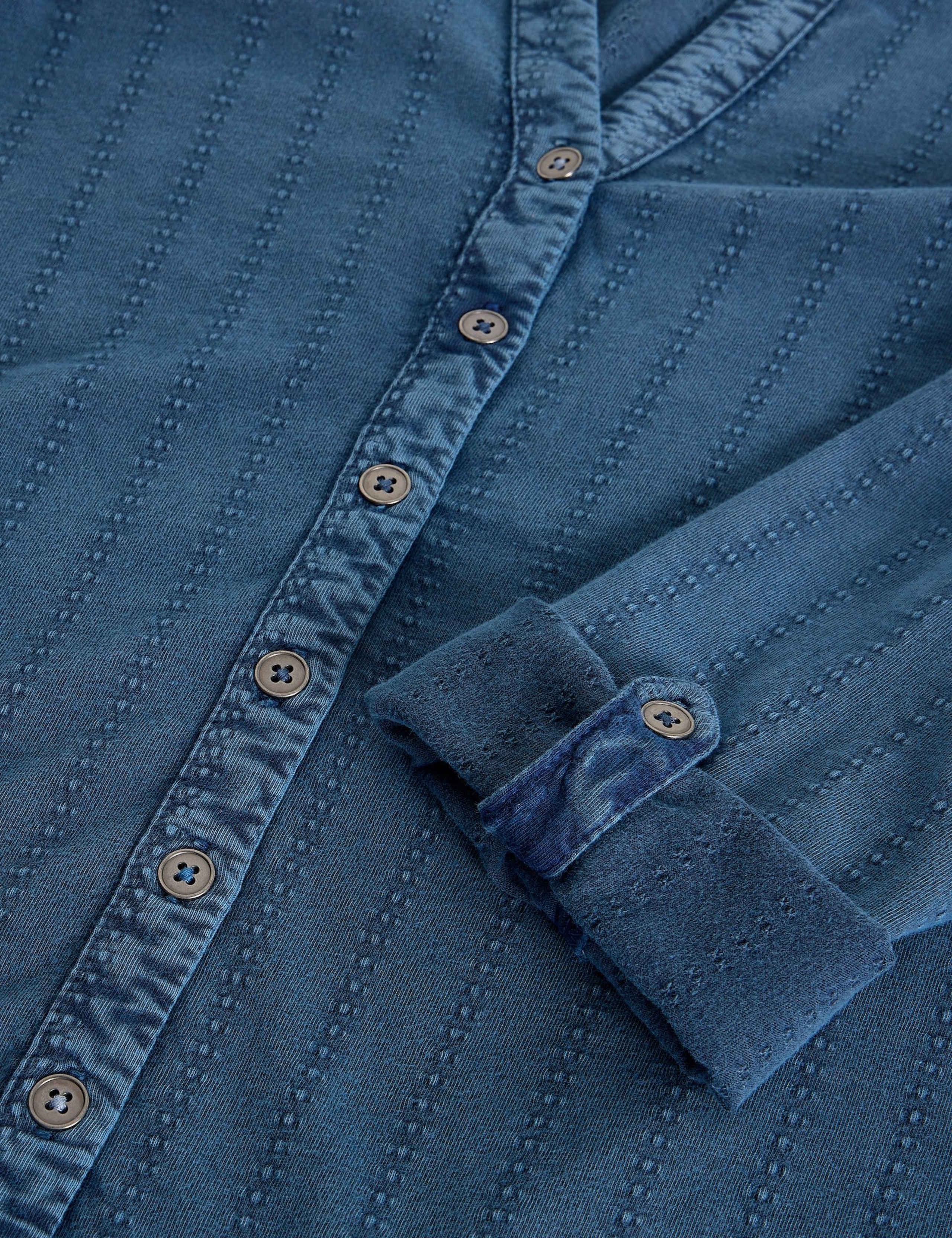 Pure Cotton Jersey Striped Shirt 3 of 6