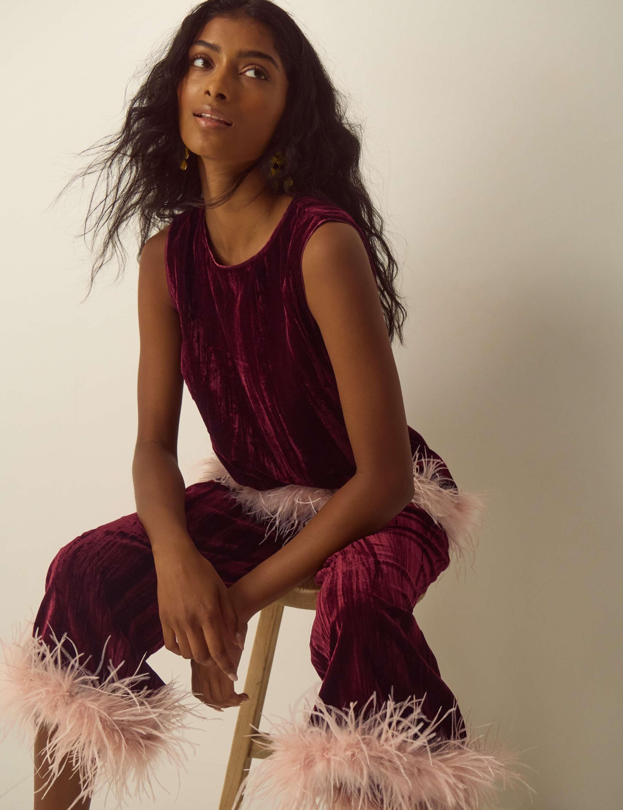 Velvet Scoop Neck Top 5 of 6