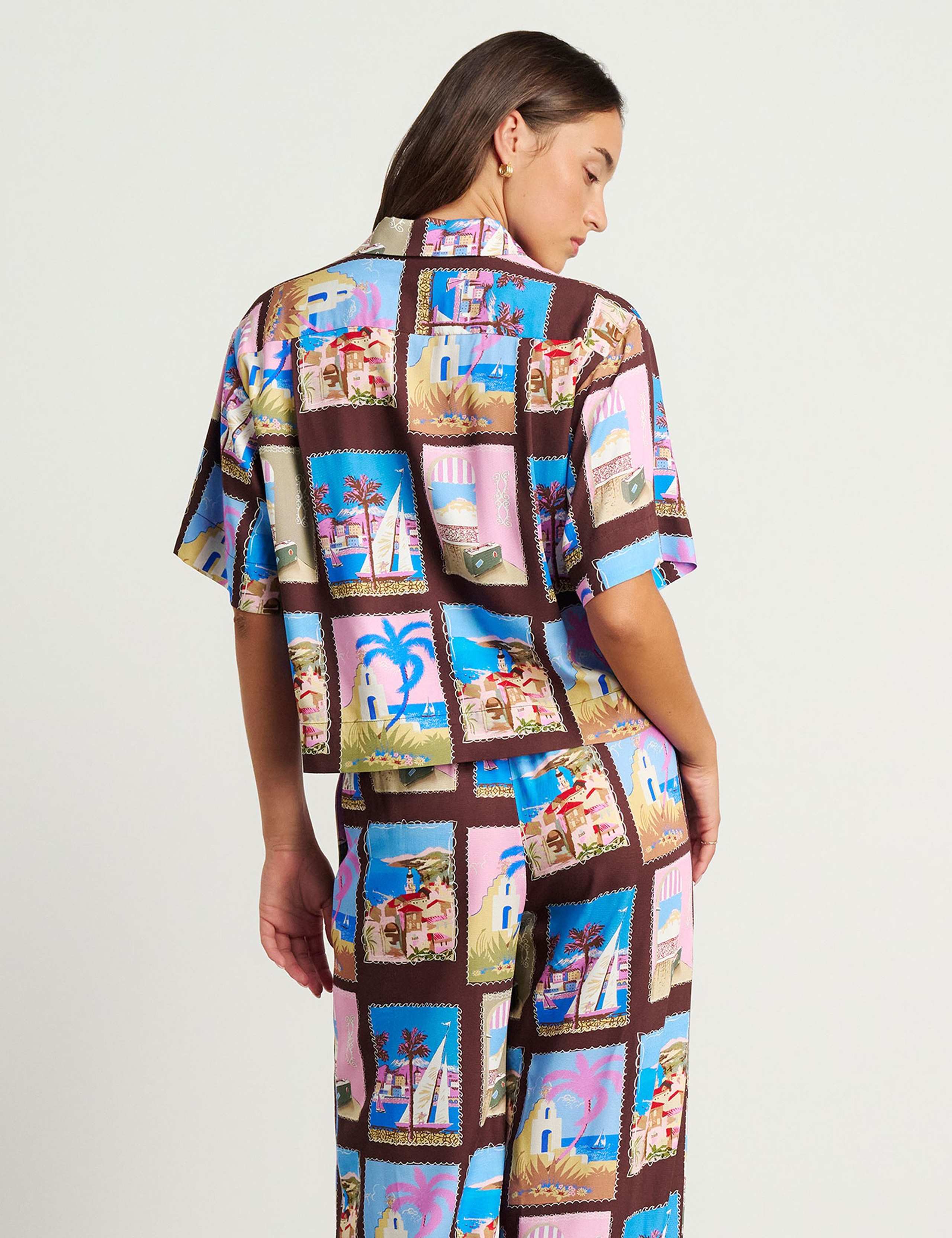 Printed Collared Shirt 3 of 7