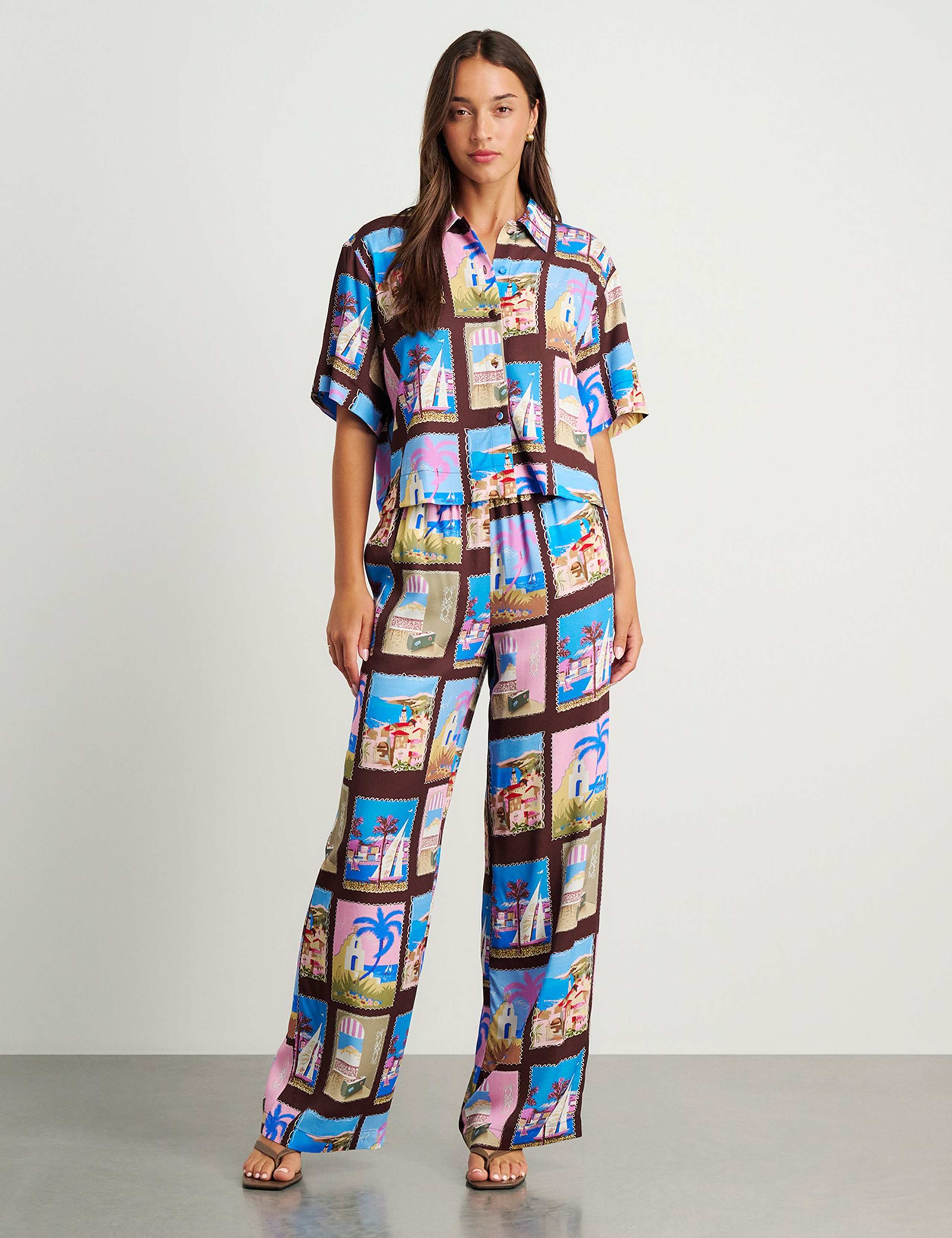 Printed Collared Shirt 7 of 7