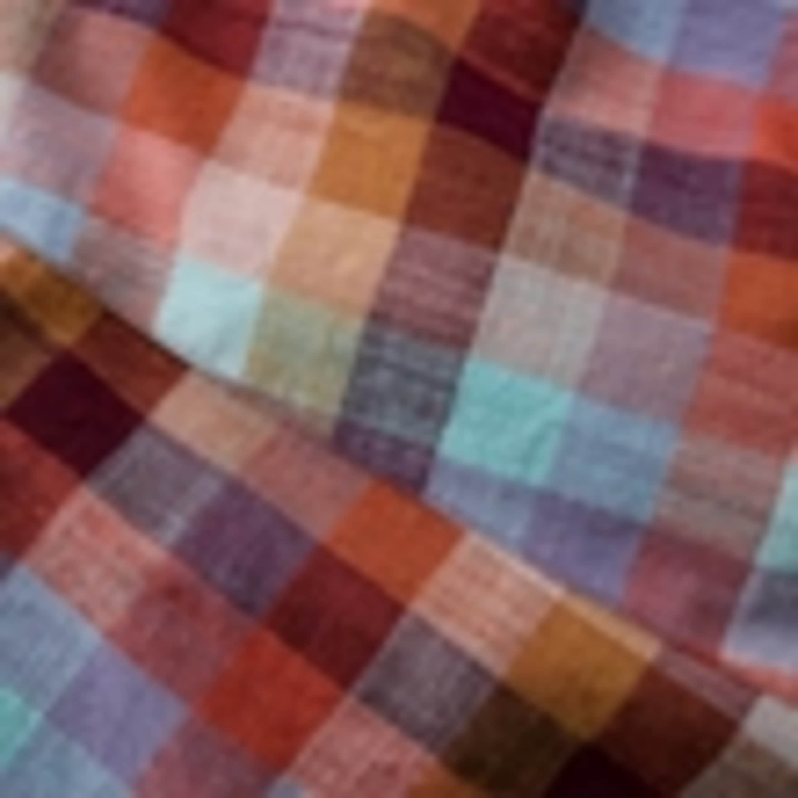 Pure Cotton Checked Midi Waisted Dress 6 of 6