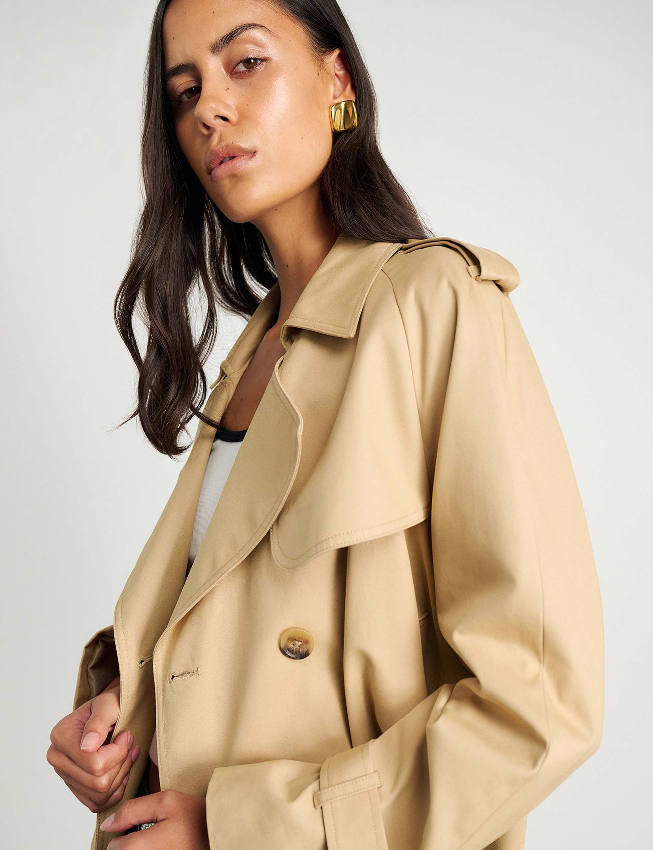 Pure Cotton Trench Coat 6 of 6