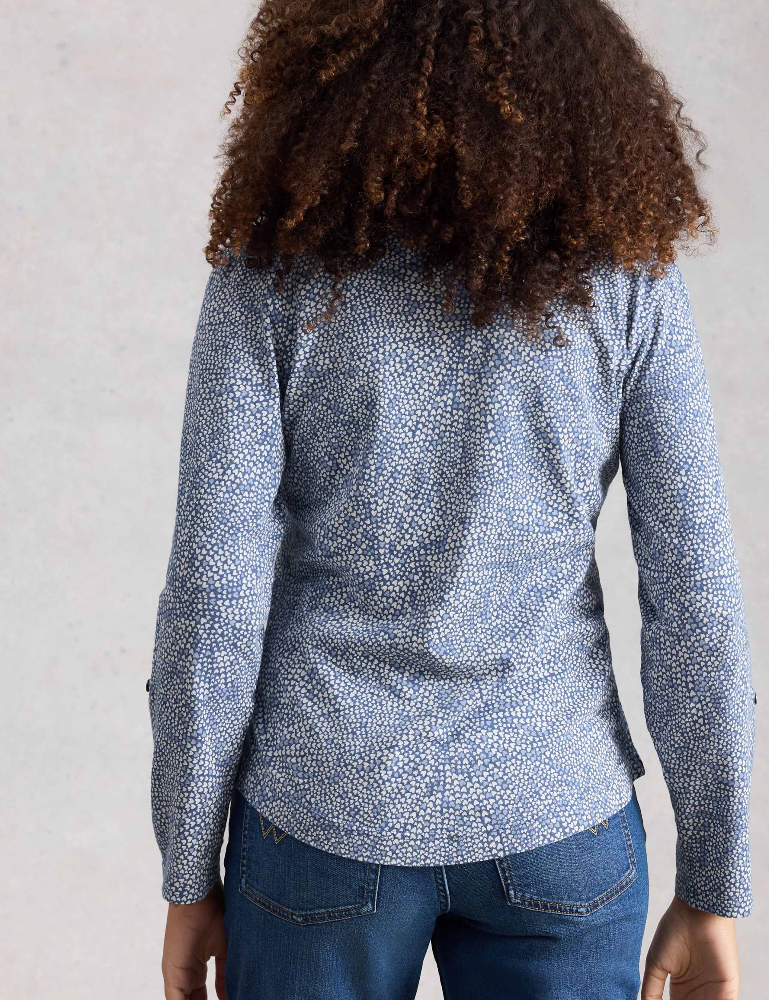 Pure Cotton Printed Collared Shirt 4 of 6