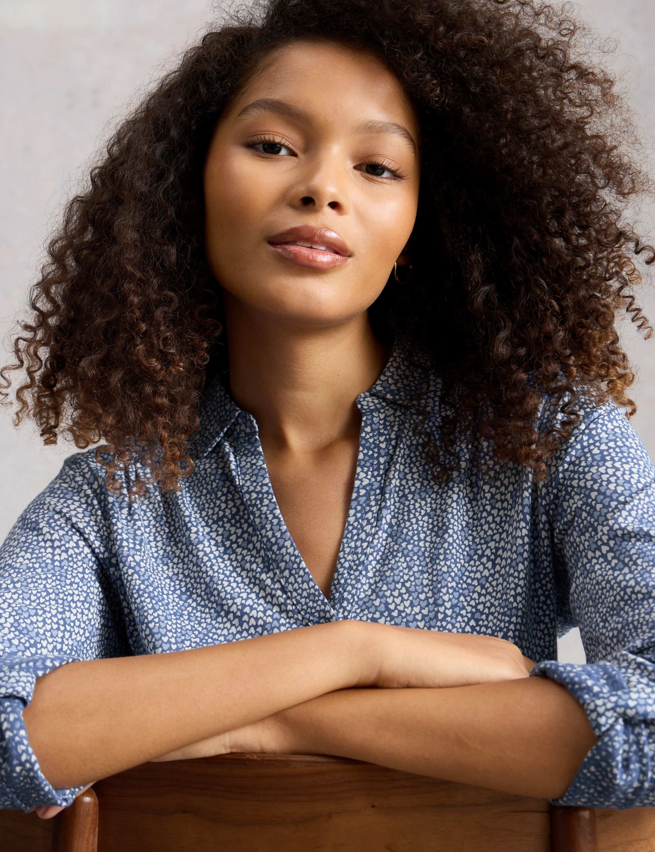 Pure Cotton Printed Collared Shirt 6 of 6