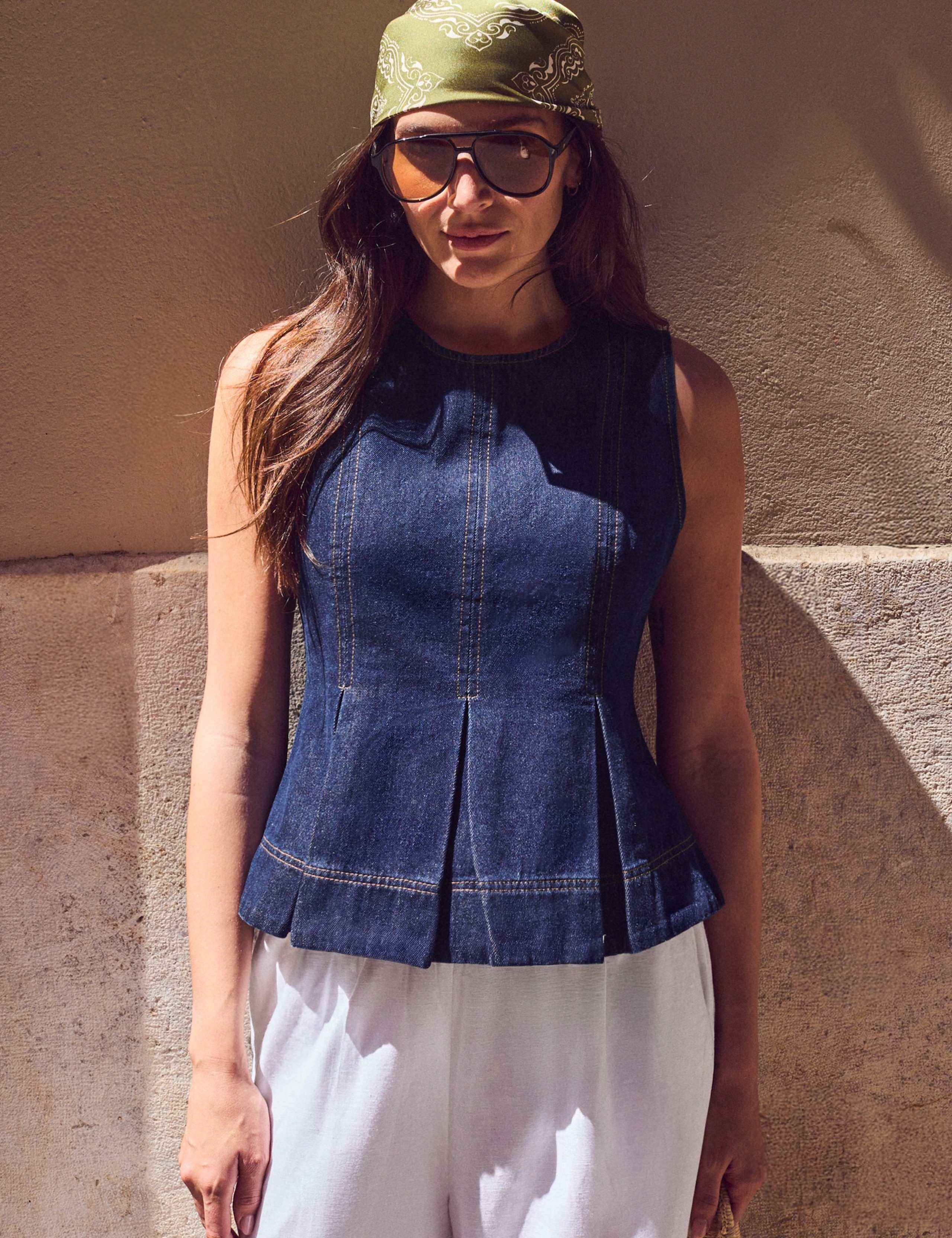 Cotton Rich Peplum Top 3 of 5