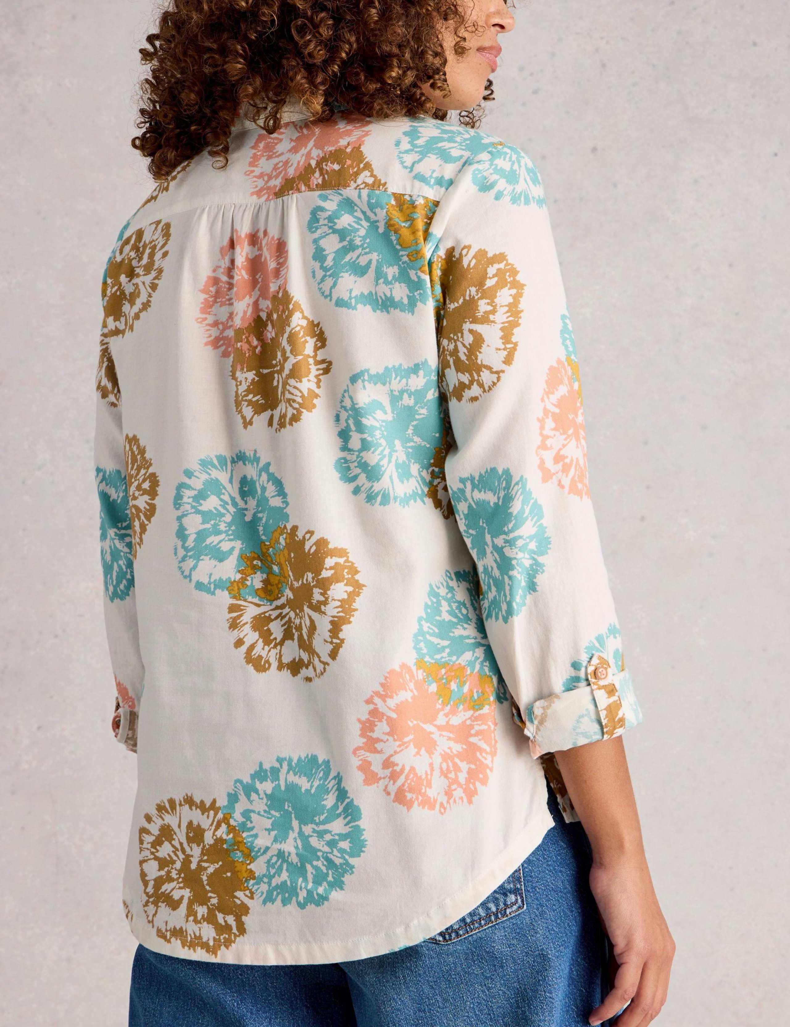 Pure Cotton Floral Shirt 4 of 6