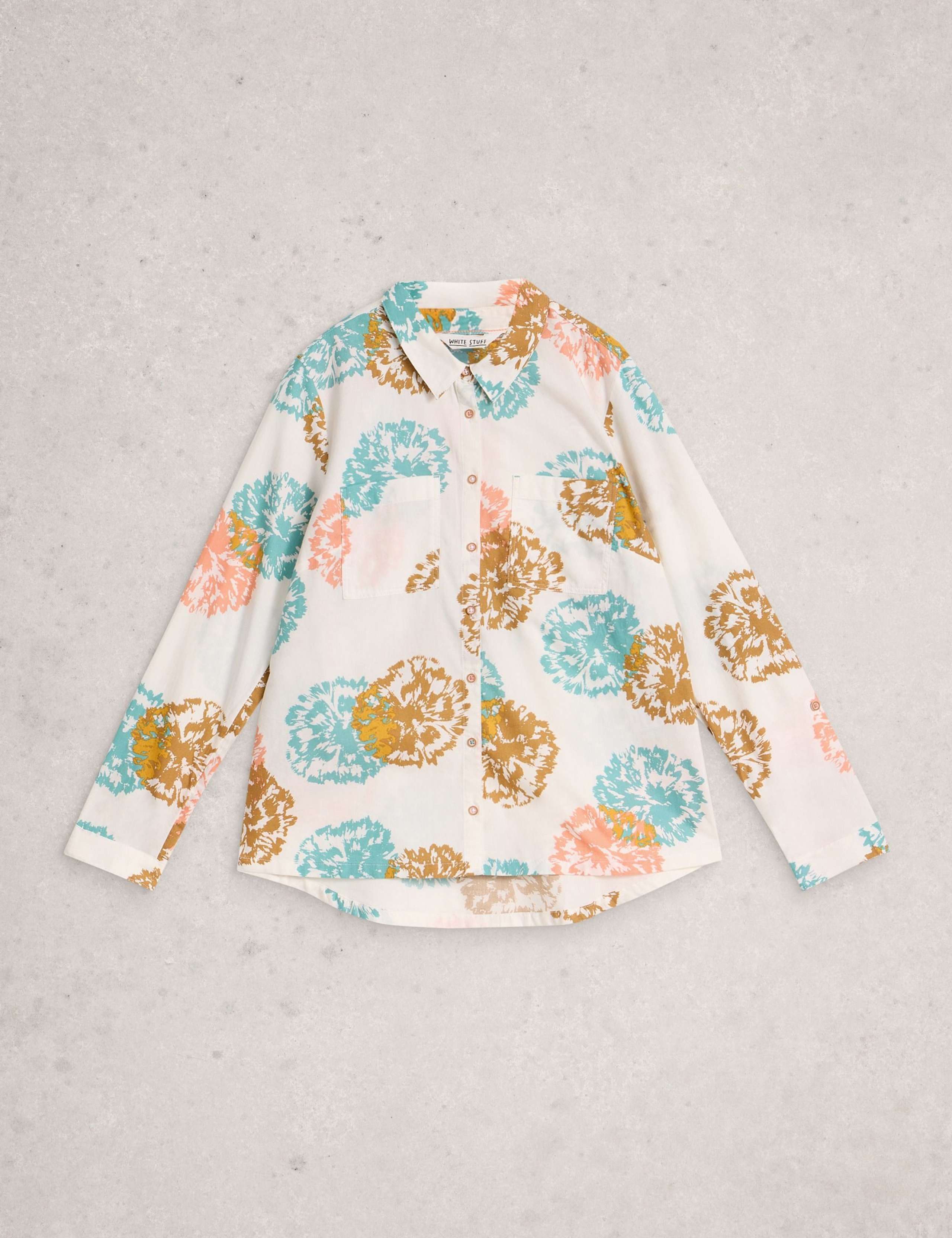 Pure Cotton Floral Shirt 2 of 6