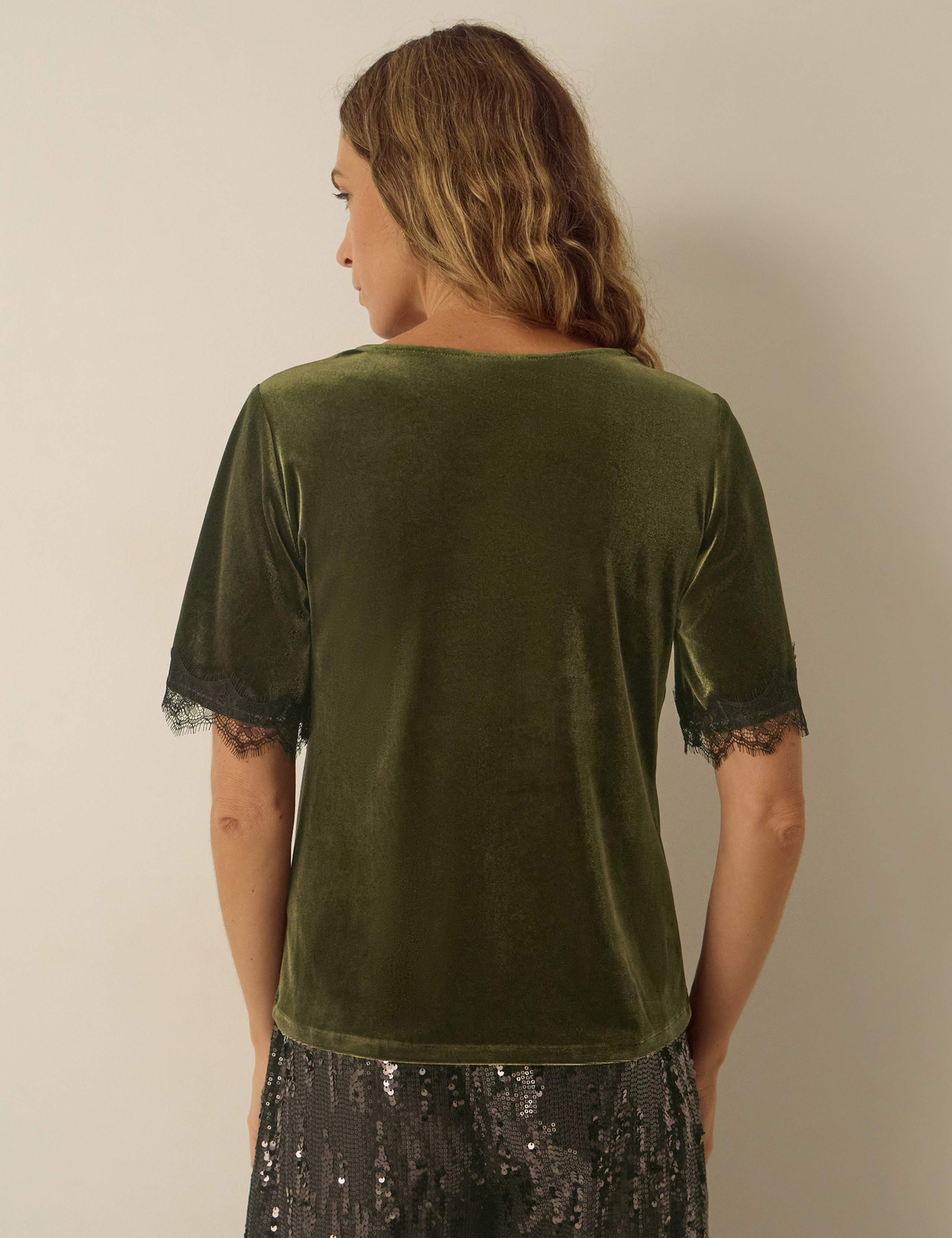 Velvet Lace T-Shirt 3 of 4
