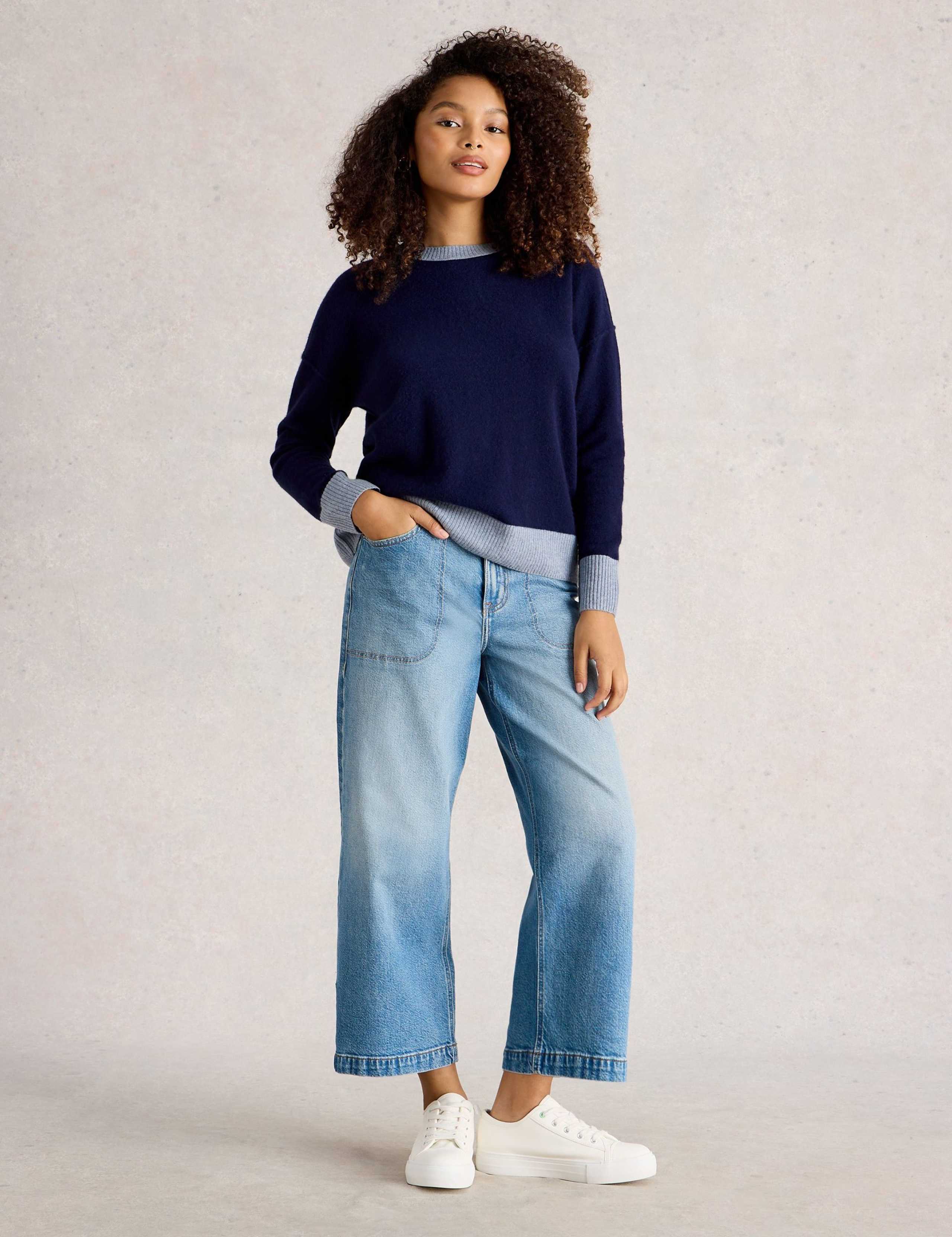 Pure Cashmere Crew Neck Jumper 1 of 5