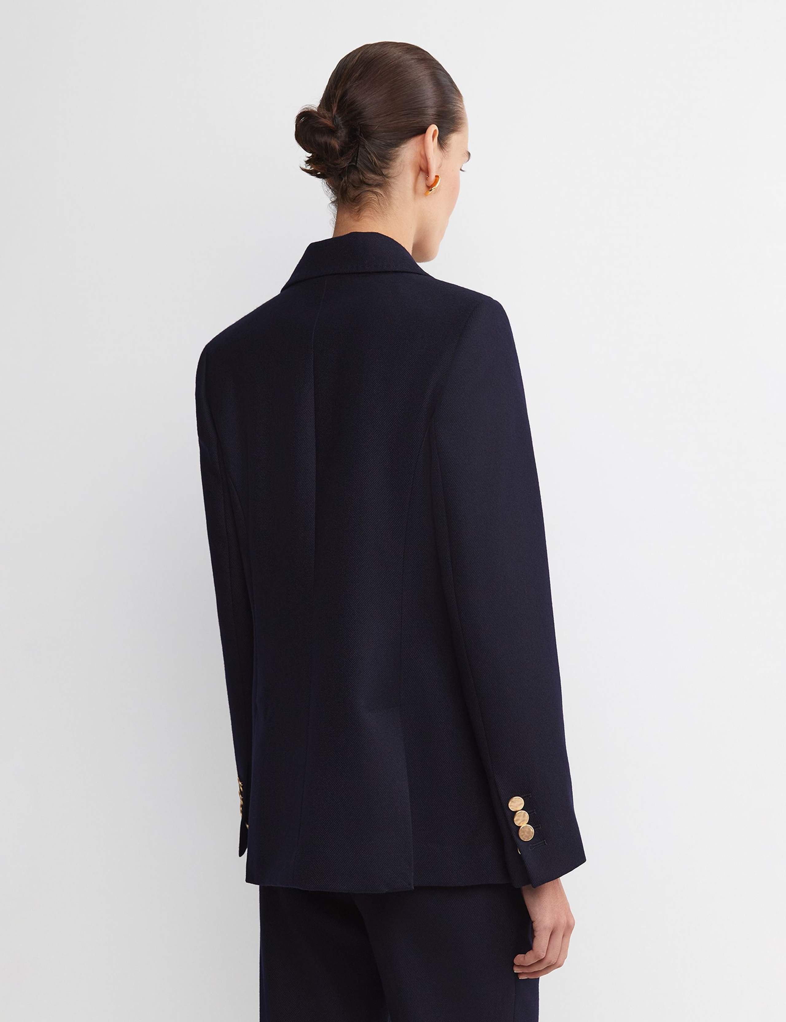 Wool Rich Tailored Single Breasted Blazer 3 of 6