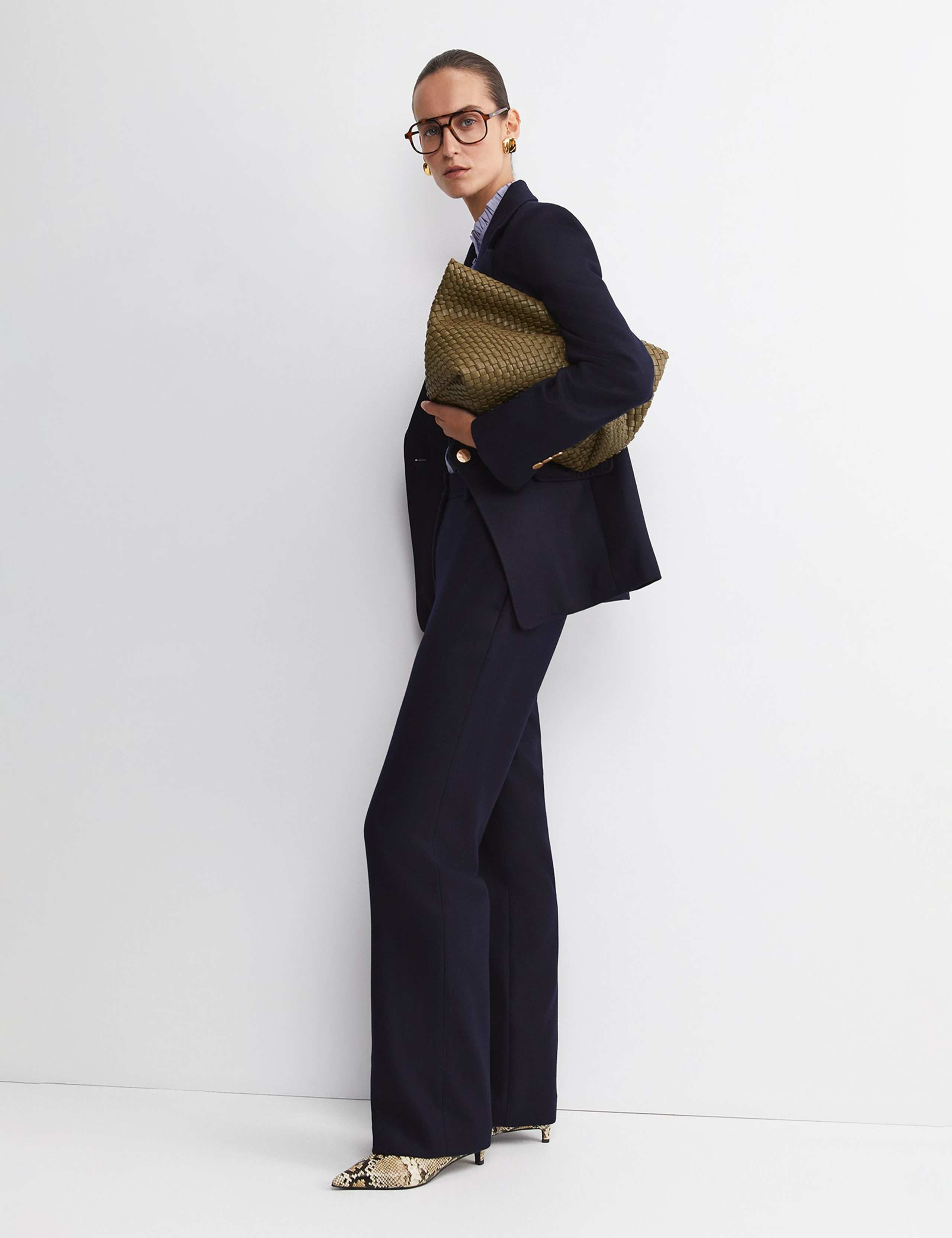 Wool Rich Tailored Single Breasted Blazer 4 of 6