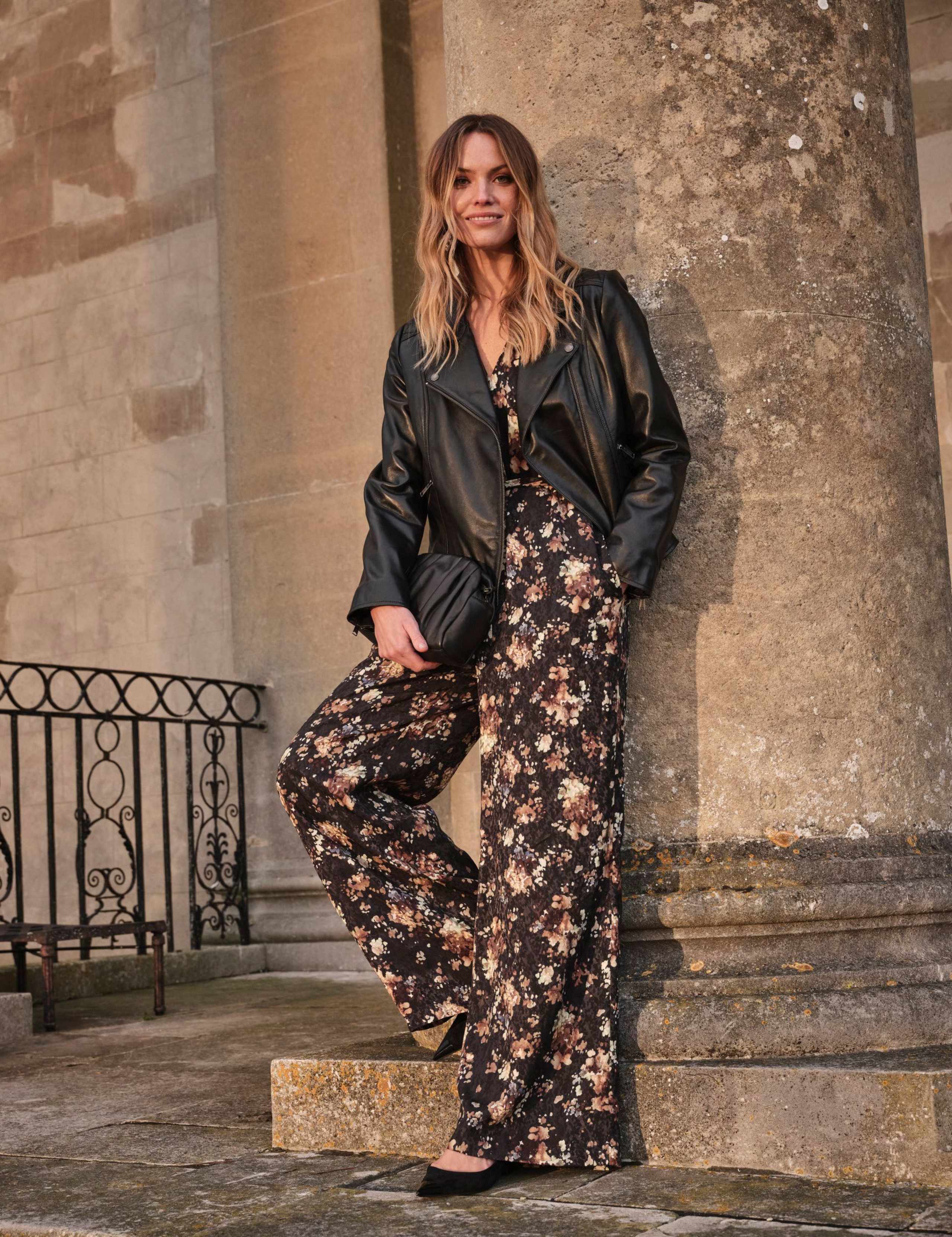 Floral Long Sleeve Jumpsuit 4 of 8